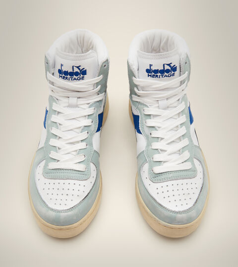 MI BASKET USED, GRIS PURITAINE Chaussures Heritage - Unisexe MI BASKET USED GRIS PURITAINE - Diadora