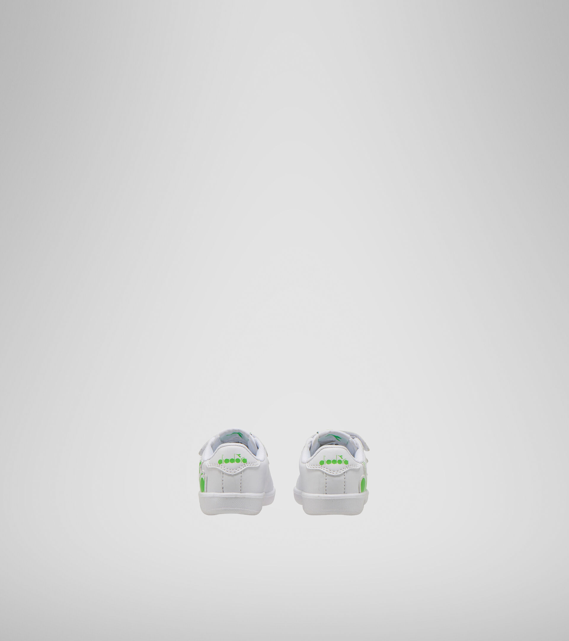 Sports shoe - Unisex kids GAME P BOLDER TD WHITE/GREEN EVIDENCE - Diadora