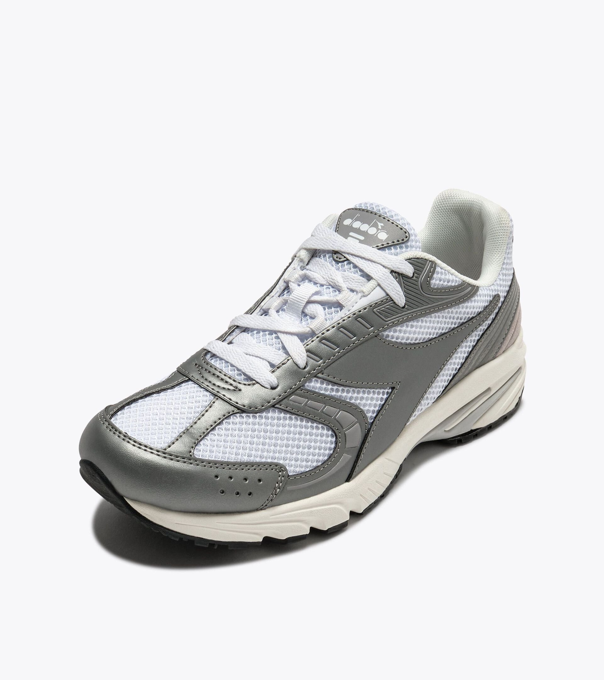 Retro-running Sneaker - All-gender VELARA 280 WHITE/SILVER .. - Diadora
