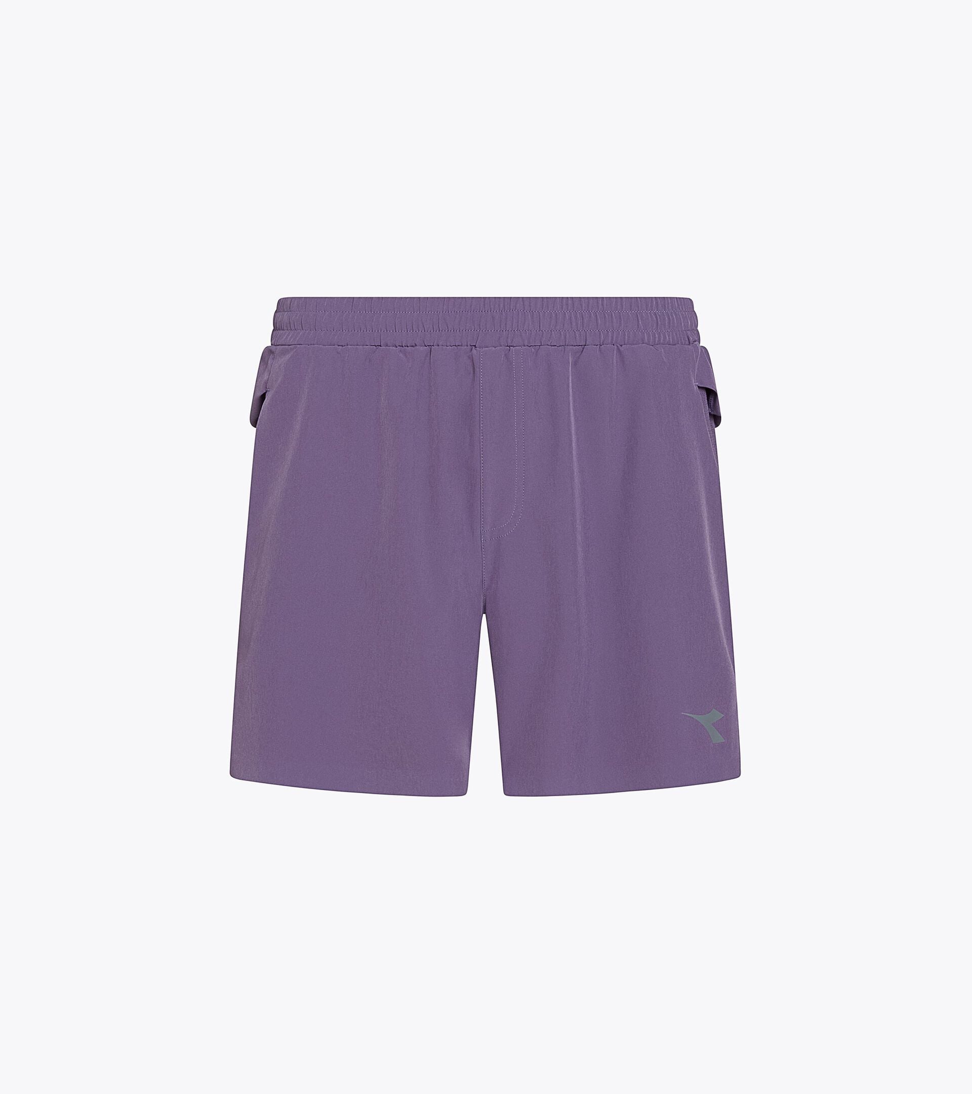 6&rsquo;&rsquo; Shorts with FIBRAZERO Technology - Racing - Men&rsquo;s SHORTS FIBRAZERO 6 VIOLET GRAPE COMPOTE - Diadora