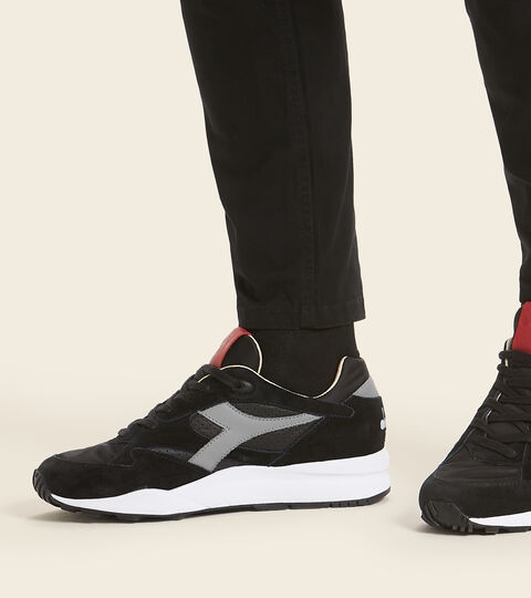 ECLIPSE ITALIA, BLACK Footwear Heritage UOMO ECLIPSE ITALIA BLACK Diadora