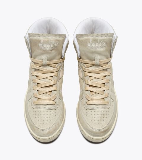 MI BASKET SUEDE USED, BROUILLARD Chaussures Heritage - Unisexe MI BASKET SUEDE USED BROUILLARD - Diadora