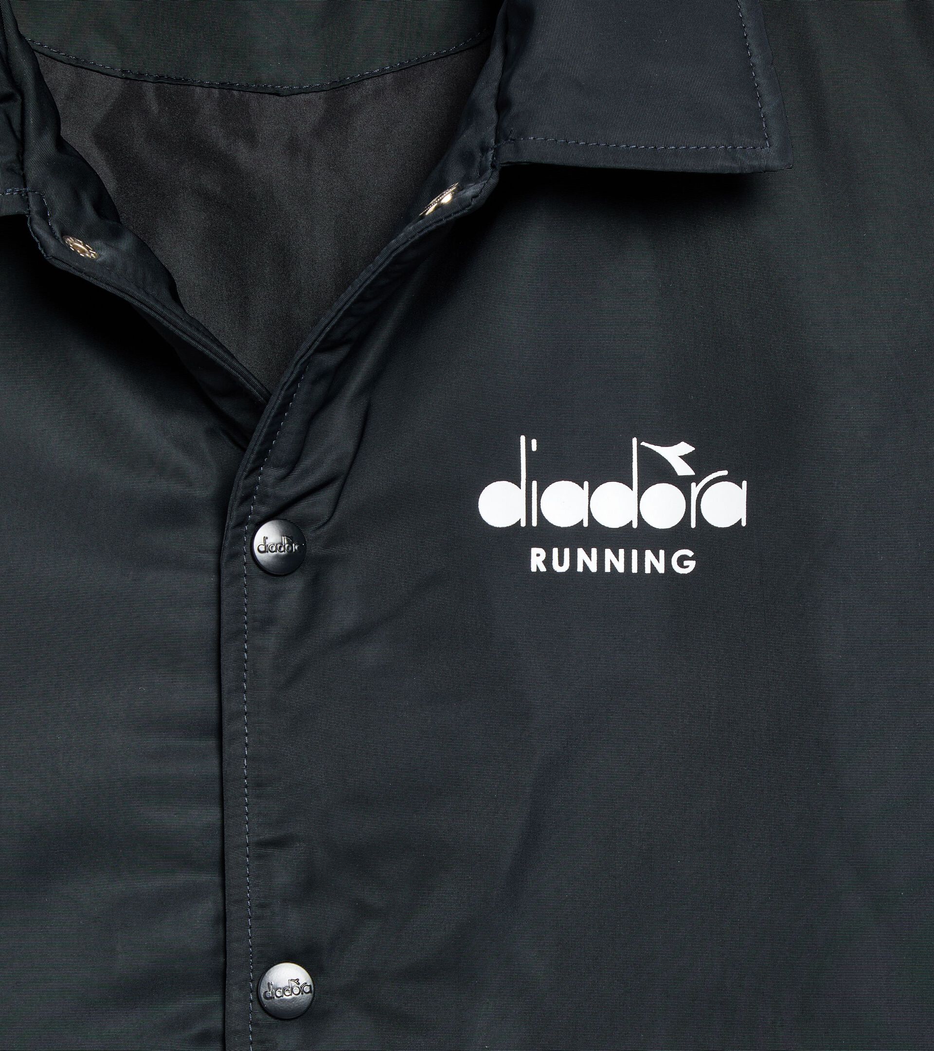 Squadra di Corsa windproof coach jacket - Gender Neutral JACKET COACH SQUADRA DI CORSA BLACK - Diadora