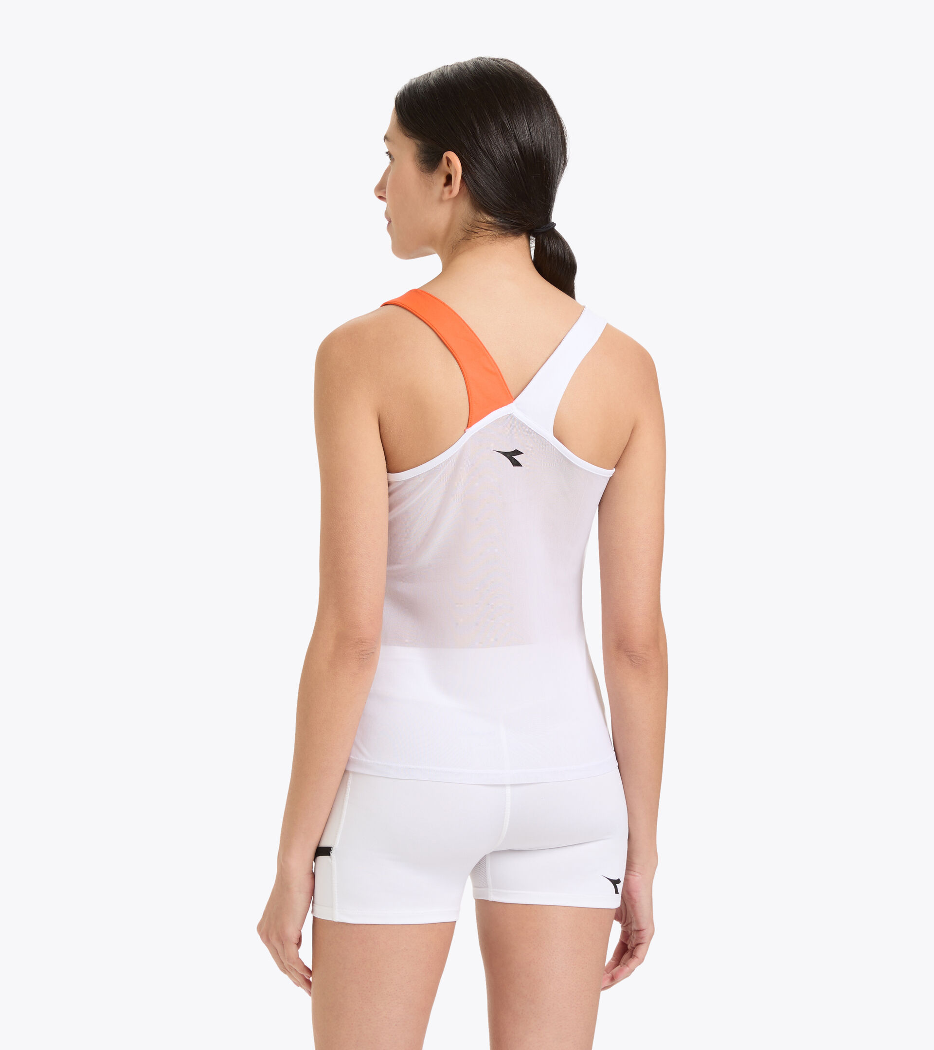 Camiseta sin mangas de tenis - Mujer L. TANK BLANCO VIVO - Diadora