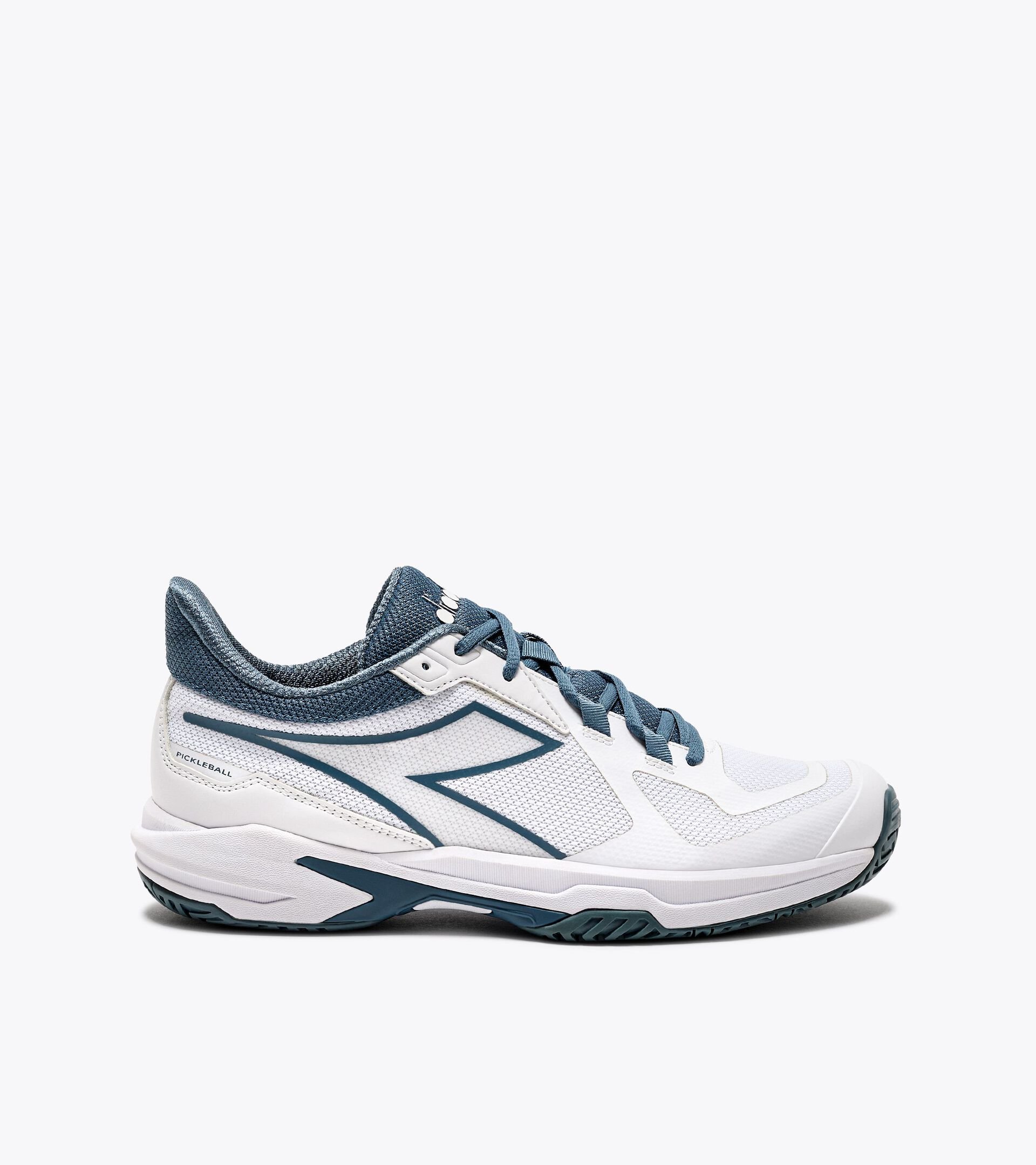 Pickleball shoes for hard surfaces or clay courts - Men TROFEO 2 AG PKL WHITE/OCEANVIEW - Diadora