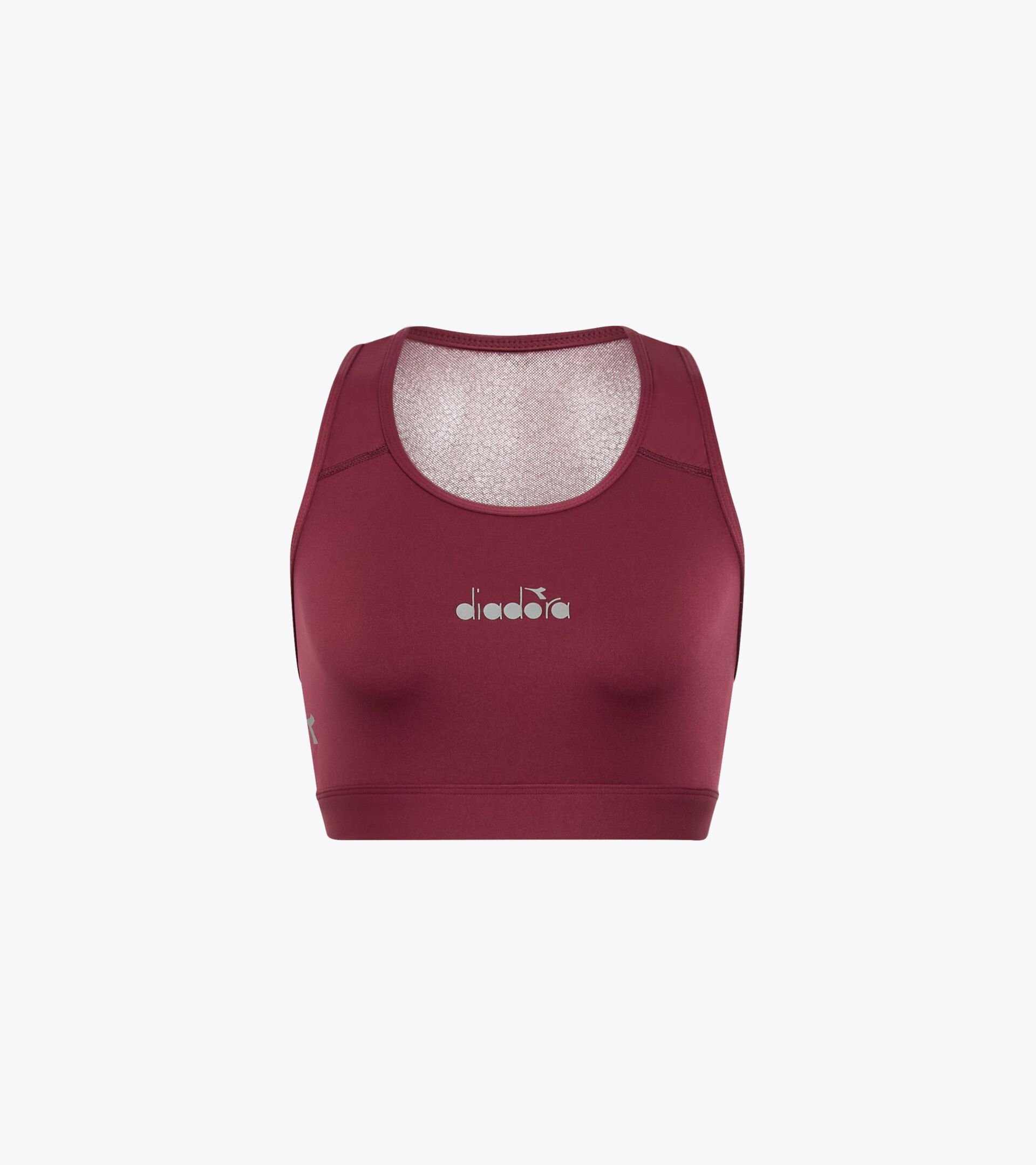 Medium support bra - Women L. MEDIUM BRA MAROON BANNER - Diadora