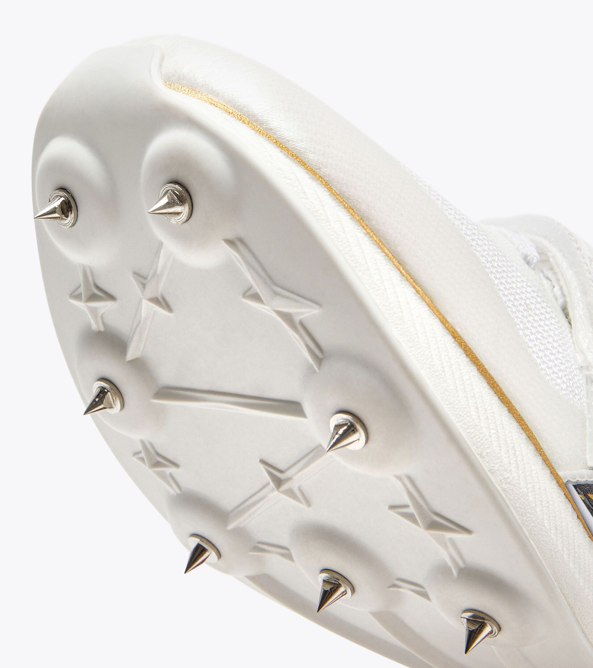 Chaussure de saut - Femme LUNGO CARBON W BIANCO/NERO/ORO - Diadora