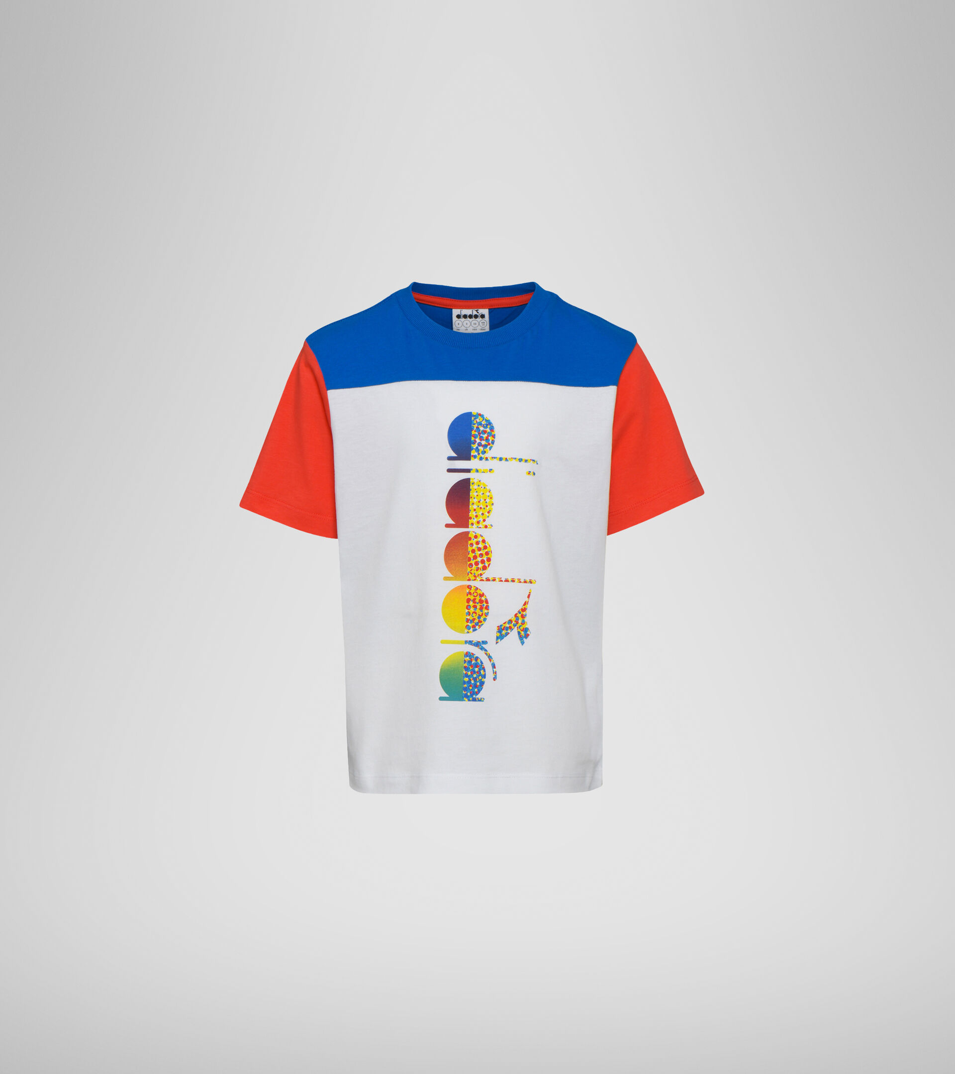 T-shirt con logo - Bambini JB. T-SHIRT SS DIADORA CLUB BIANCO OTTICO - Diadora