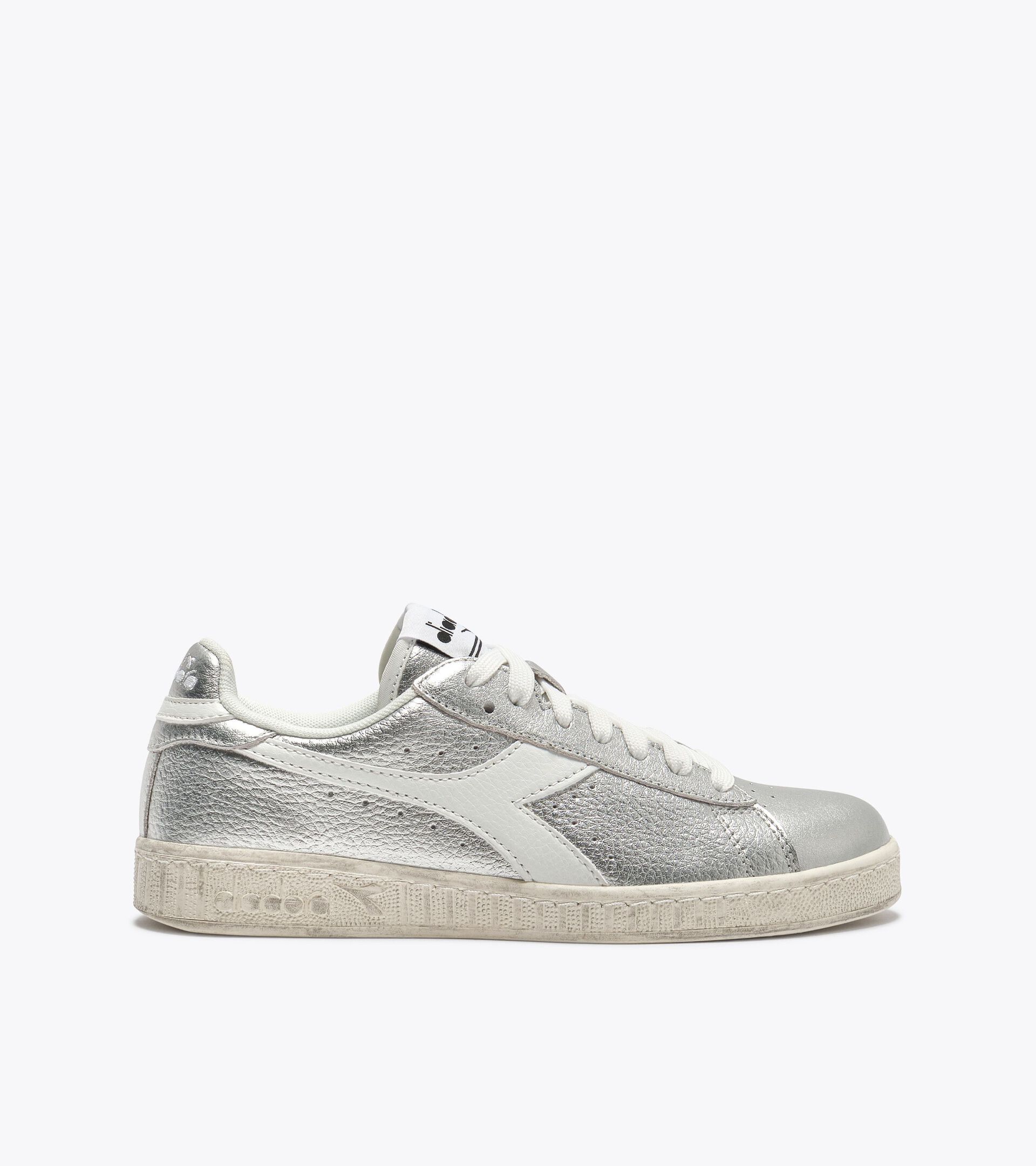 Retro-tennis sneaker - Low profile - Women&rsquo;s GAME LOW AURA WN SILVER - Diadora