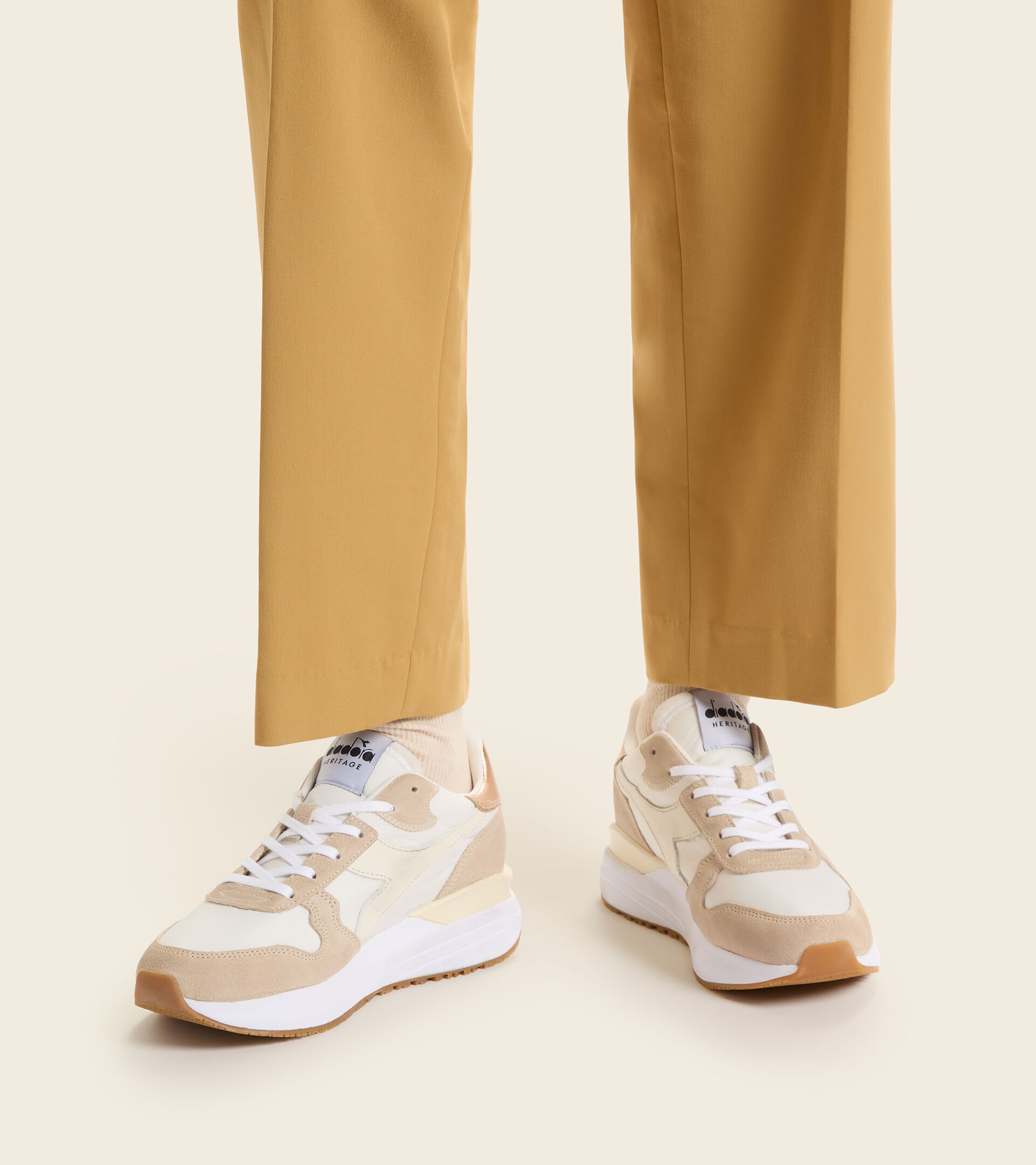 Heritage Shoe - Women VENUS DIRTY WHITE/GOLD - Diadora