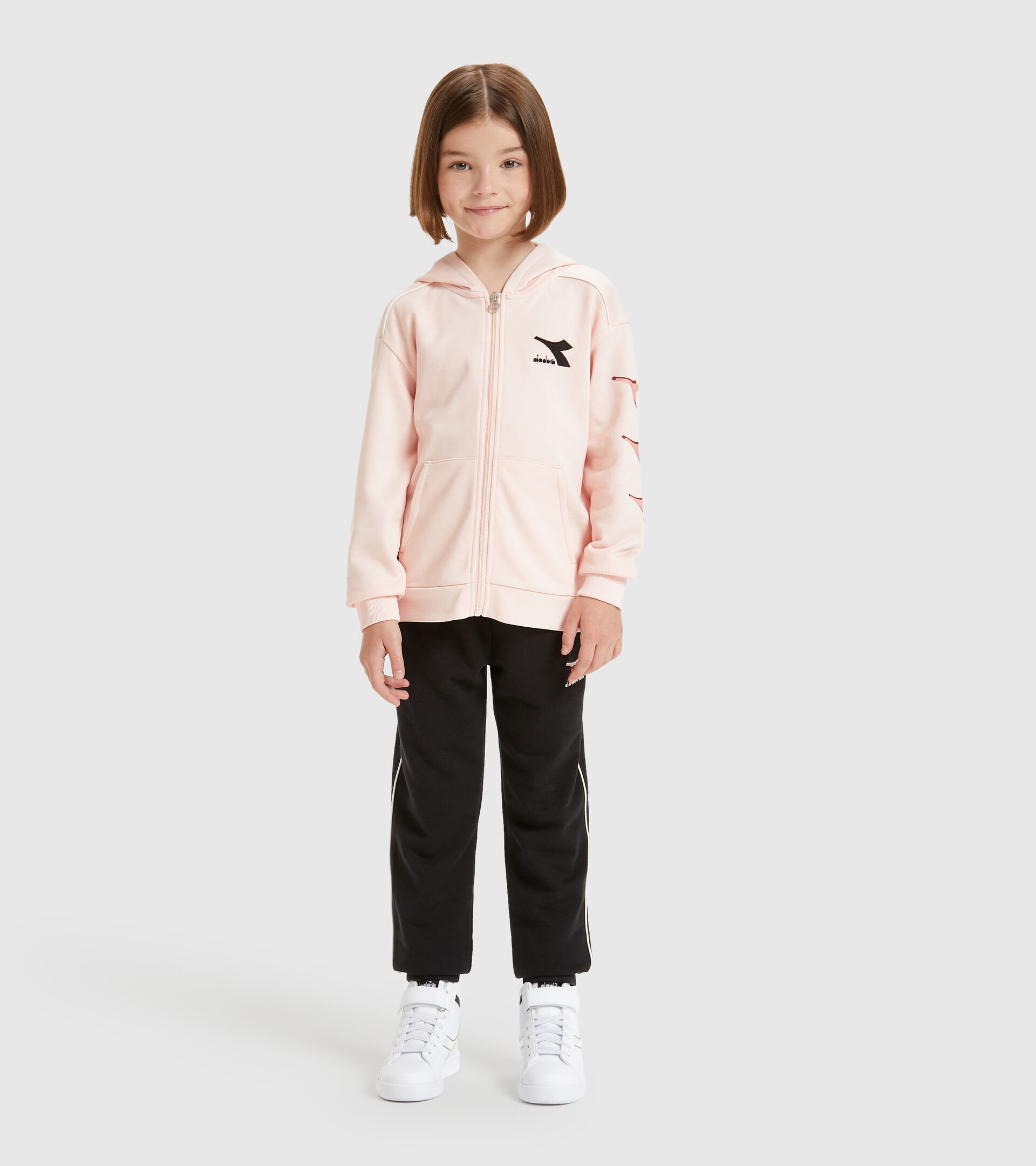 Tracksuit - Kids JU.HD FZ TRACKSUIT CUBIC VEILED PINK - Diadora