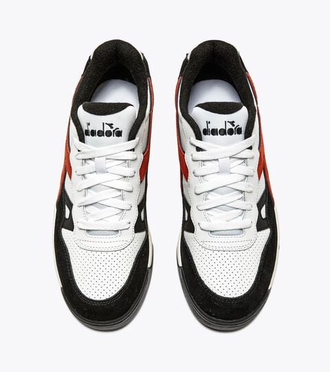 WINNER SL, WHITE/MOLTEN LAVA Sporty sneakers - All-Gender WINNER SL WHITE/MOLTEN LAVA - Diadora