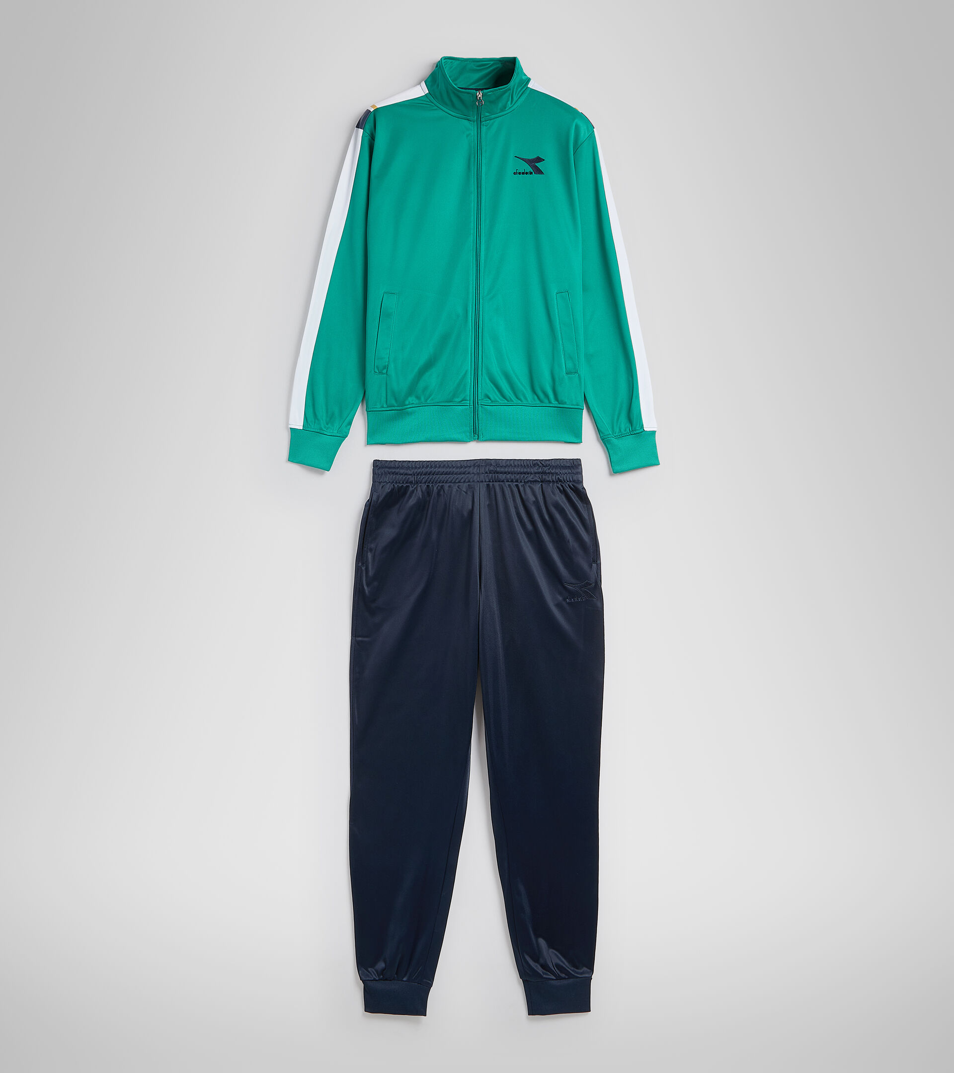 Tracksuit - Men TRACKSUIT FZ CHROMIA GREEN SHADOW - Diadora