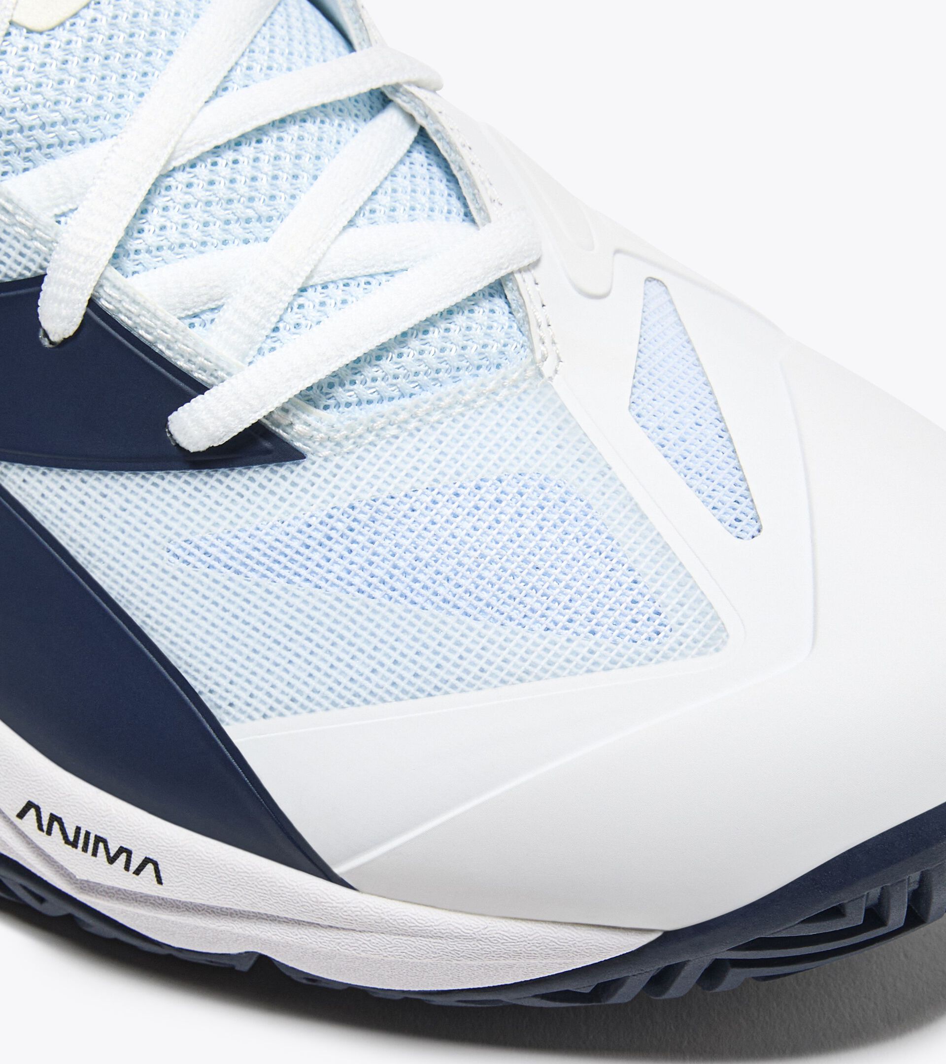 Tennis shoe for clay courts - Stability & control - Women&rsquo;s
 B.ICON 3 CLAY WHITE/BLUE CORSAIR - Diadora