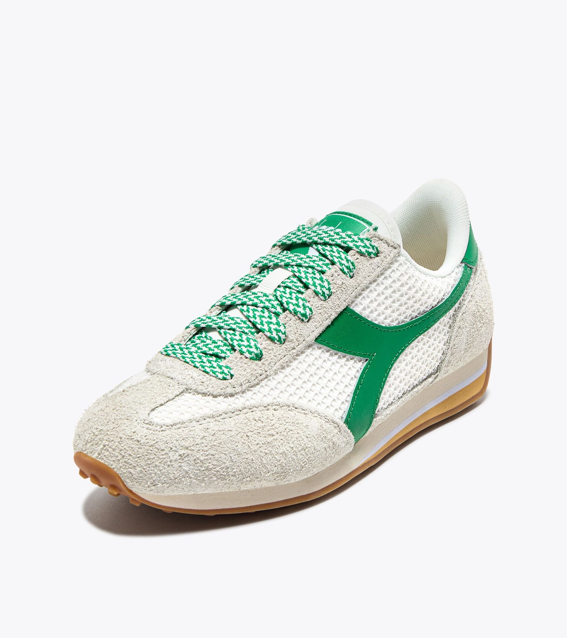 Sneaker low profile in pelle - Per ogni genere RALLY BIANCO/CREMA PISELLO - Diadora
