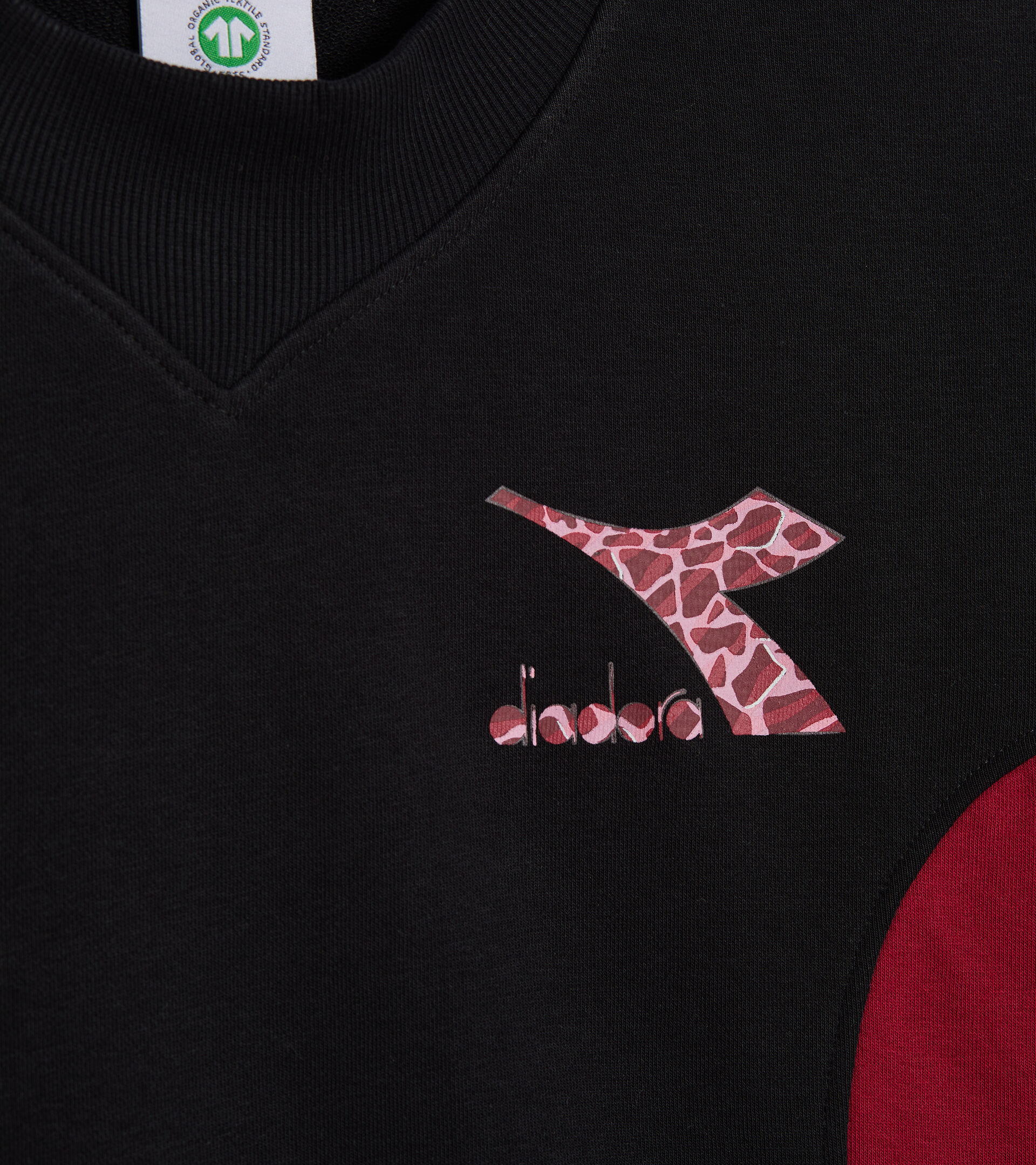 Crew-neck sweatshirt - Women L.SWEATSHIRT CREW LUSH BLACK - Diadora