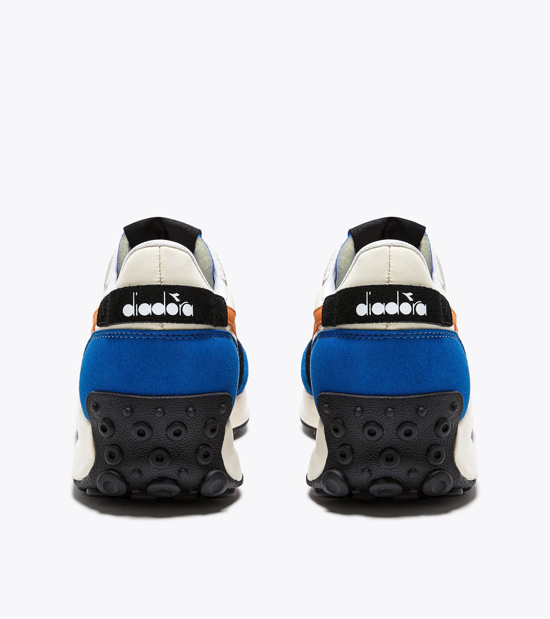 Sporty sneakers - Gender neutral RACE NYL WHITE/SNORKEL BLUE - Diadora