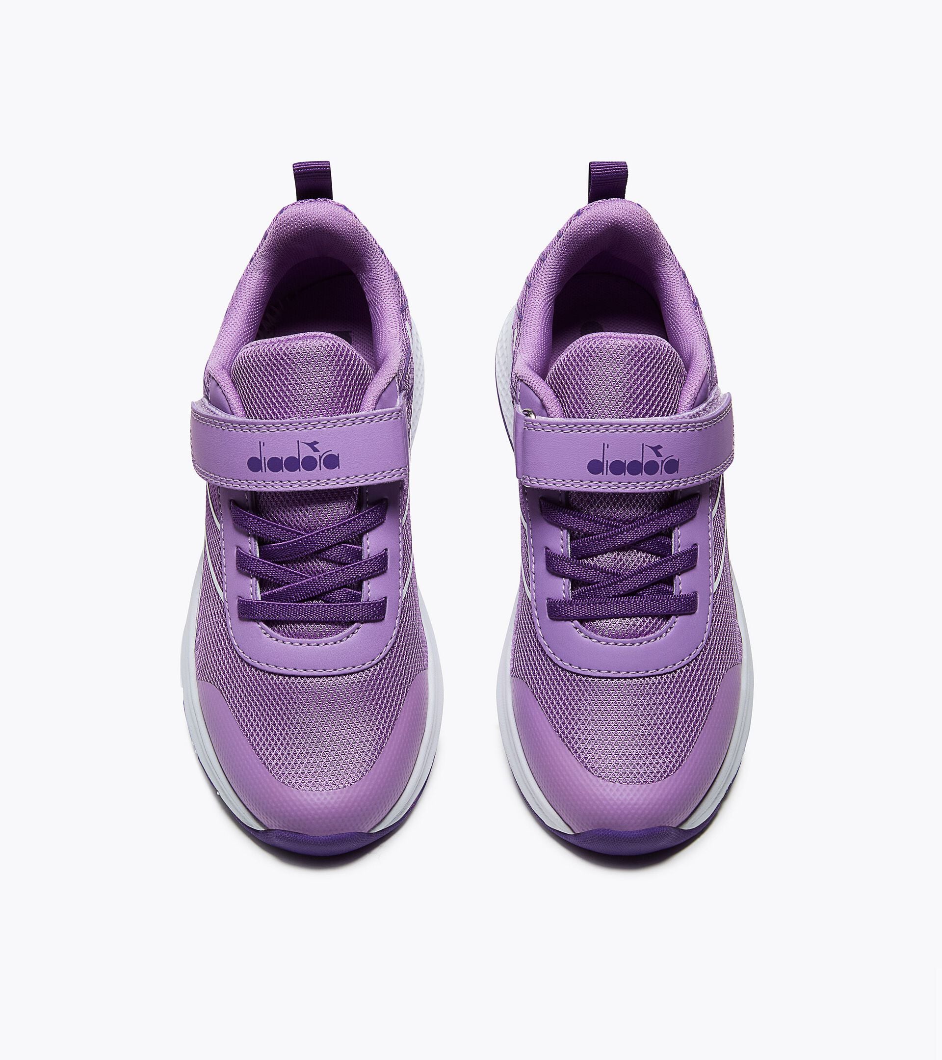 Junior running shoe - All-gender FALCON 6 JR V AFRICAN VIOLET /WHITE - Diadora