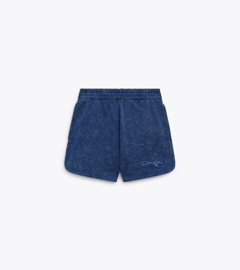 Short en coton style r&eacute;tro - Femme
 L. SHORTS AVENUE LAB BLU PIVOINE - Diadora
