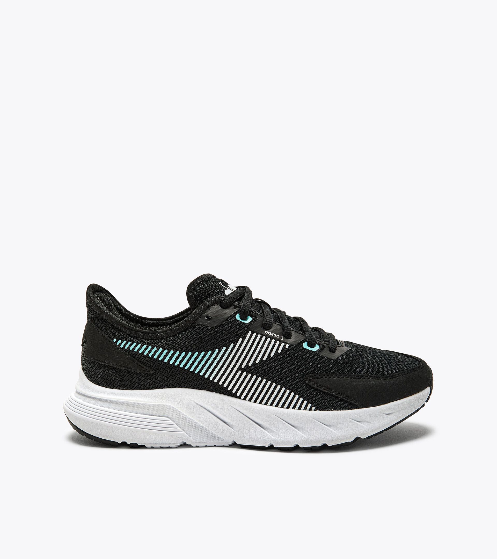 Scarpa da running - Donna PASSO 3 W NERO/BIANCO/BLU ARUBA - Diadora