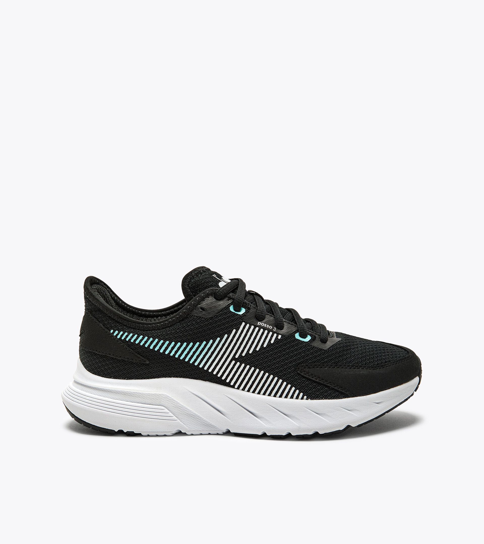 Scarpa da camminata - Donna PASSO 3 W NERO/BIANCO/BLU ARUBA - Diadora