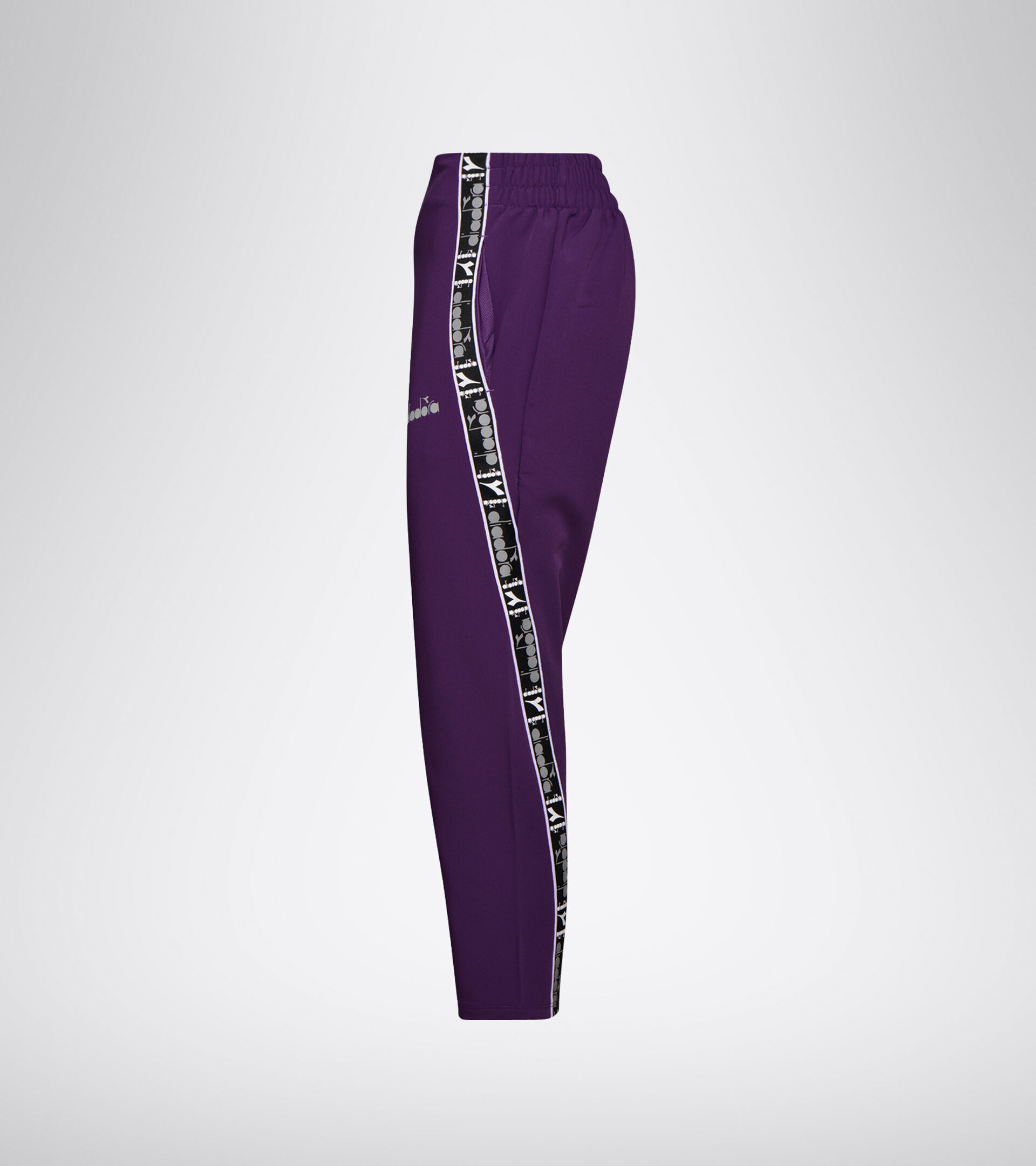 Running trousers - Women L. 7/8 RUNNING PANTS BE ONE MAJESTIC VIOLET - Diadora