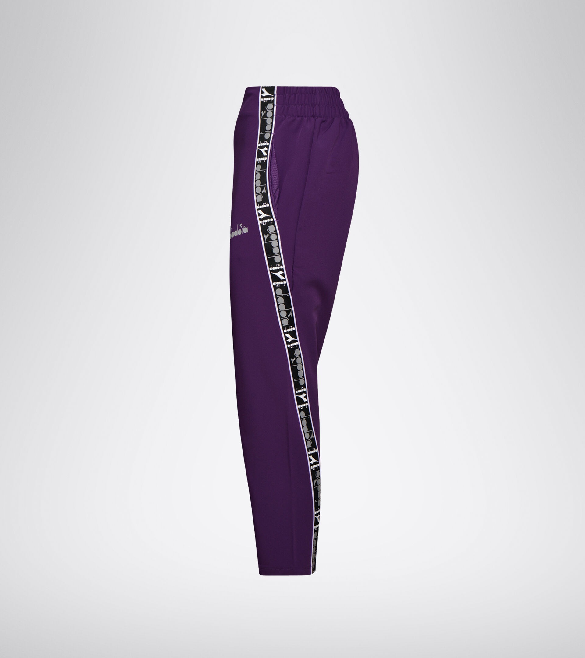 Pantalones para correr - Mujer L. 7/8 RUNNING PANTS BE ONE PURPURA MAJESTAD - Diadora
