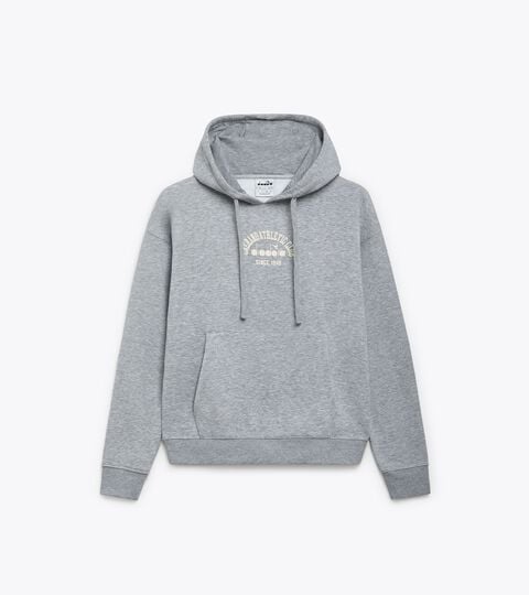 HOODIE 1948 ATHL. CLUB, HIGH RISE MELANGE Hoodie - Gender Neutral HOODIE 1948 ATHL. CLUB HIGH RISE MELANGE - Diadora