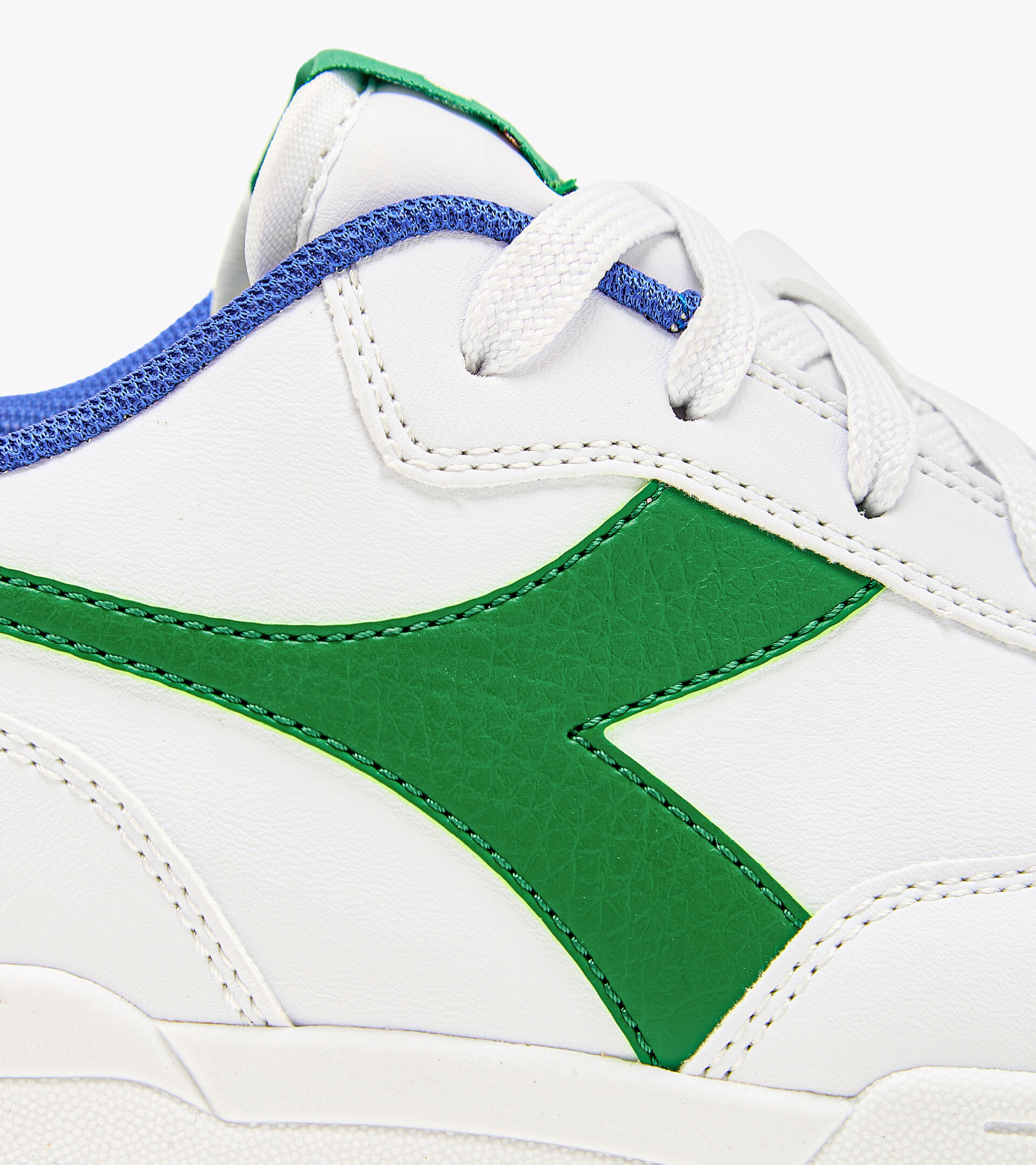 Sports shoes - Youth 8-16 years RAPTOR LOW GS WHITE/JOLLY GREEN - Diadora