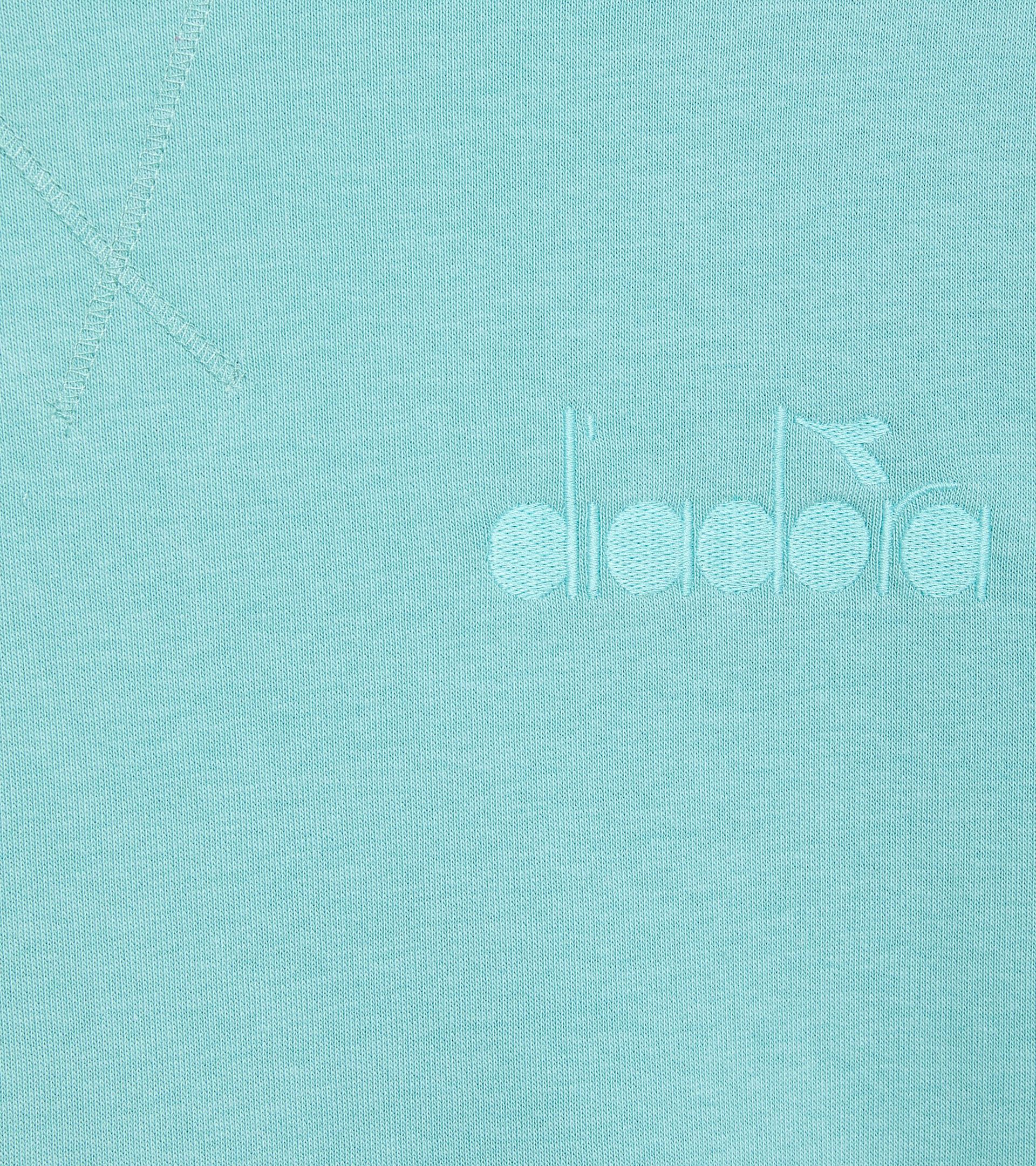 Sweat-shirt ras de cou - Gender Neutral SWEATSHIRT CREW ATHL. LOGO TURQUOISE PASTEL - Diadora