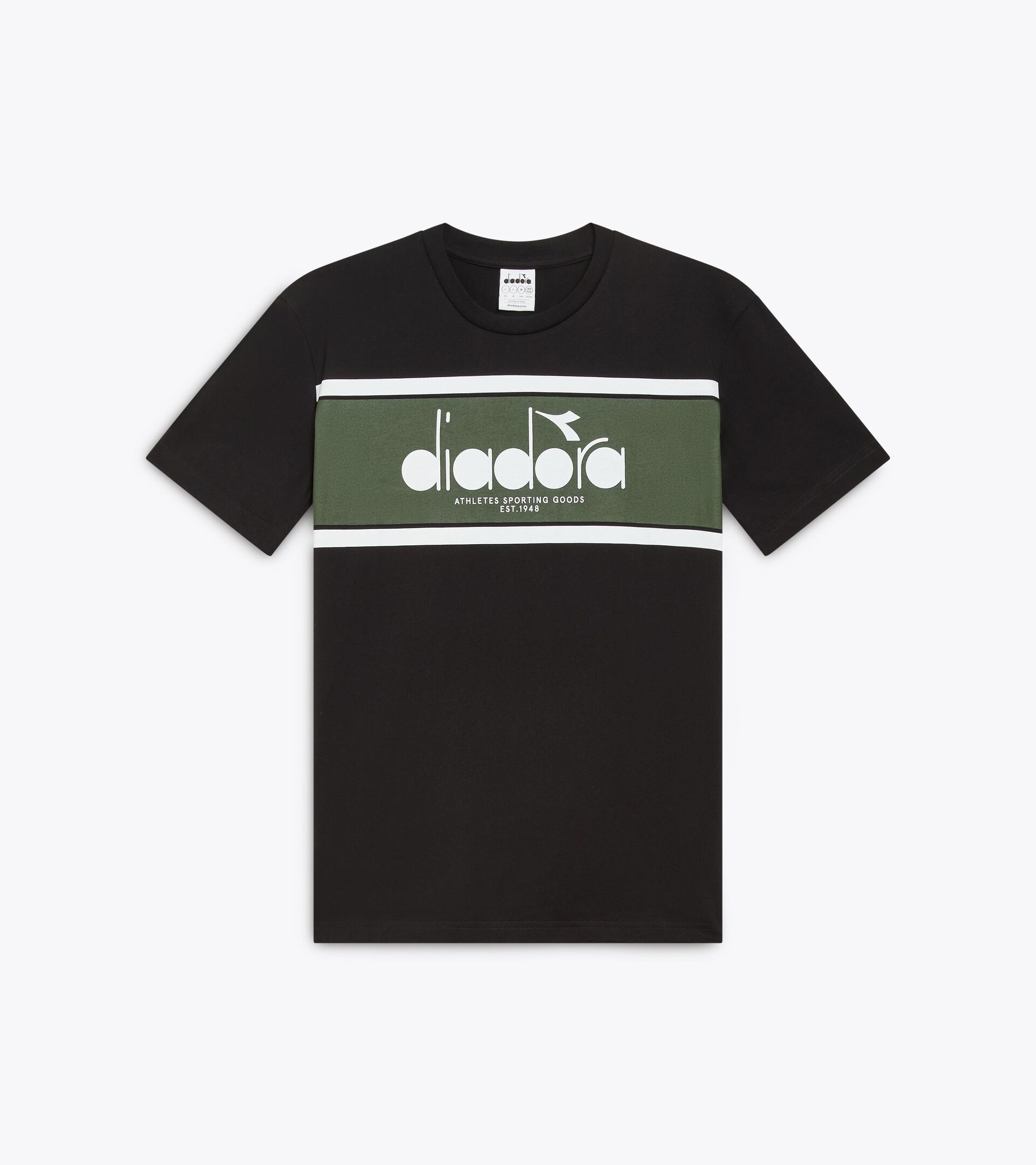 T-shirt - All-Gender
 T-SHIRT SS LOGO GREEN RIFLE - Diadora