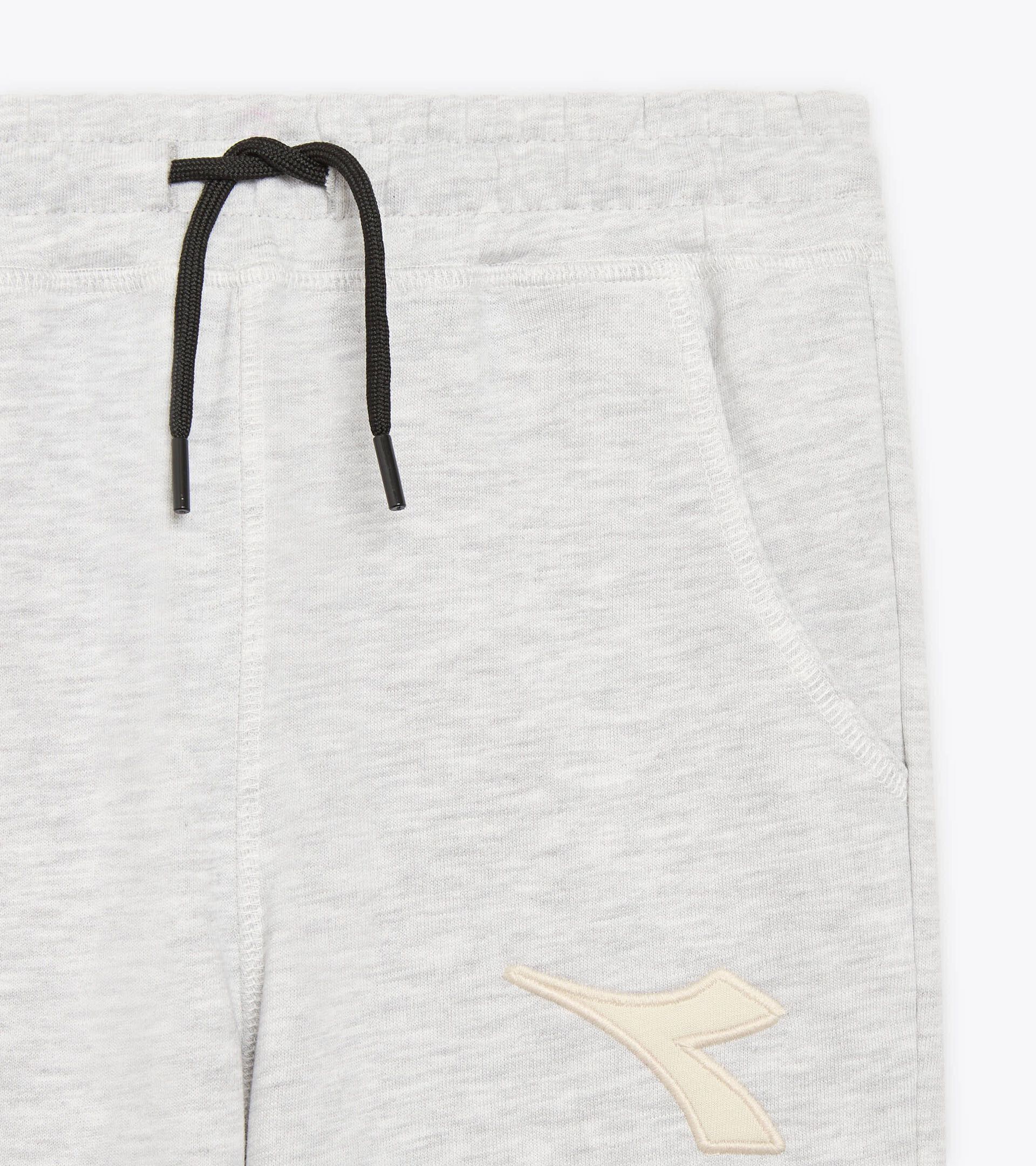 Joggers - Fit comfort - Boy JB. JOGGER PANTS DISTRICT LIGHT MIDDLE GREY MELANGE - Diadora