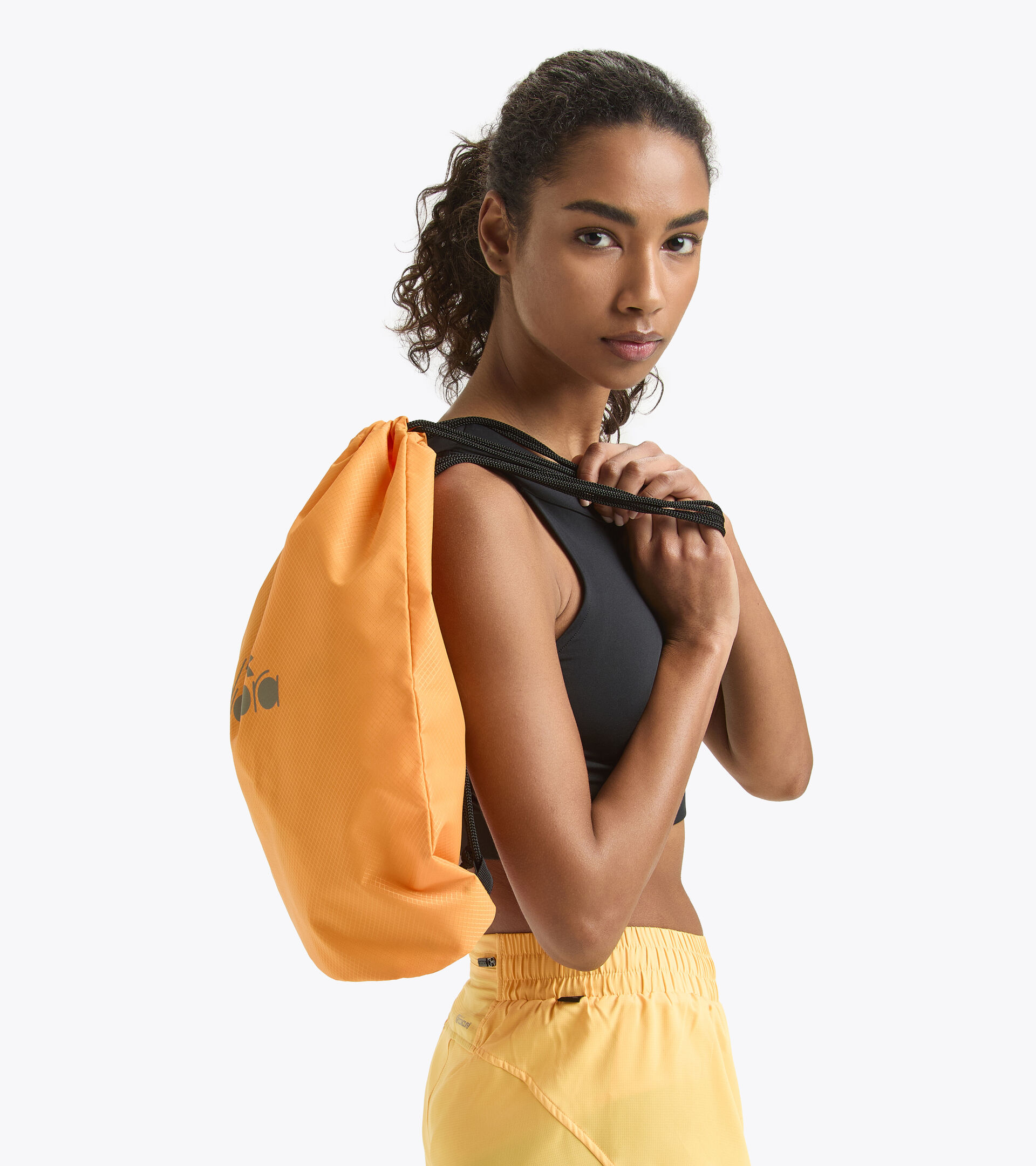 Lauftasche DRAWSTRING BAG KUMQUAT ORANGE - Diadora