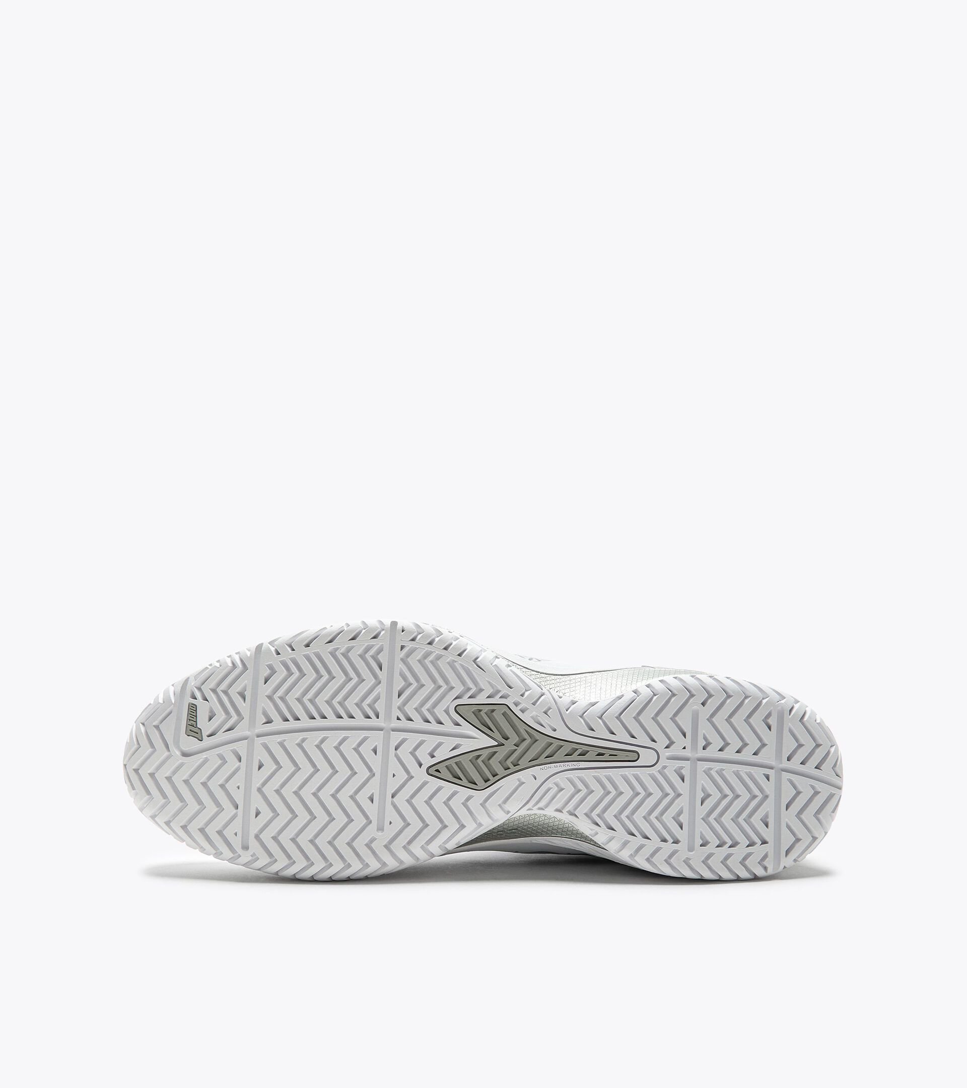 Tennis shoes for hard surfaces or clay - Men BLUSHIELD TORNEO 2 AG WHITE/WHITE/WHITE - Diadora
