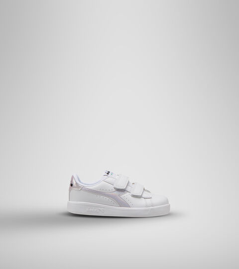 Sports shoes - Kids 4-8 years GAME P PS GIRL WHITE/ORCHID BLOOM - Diadora