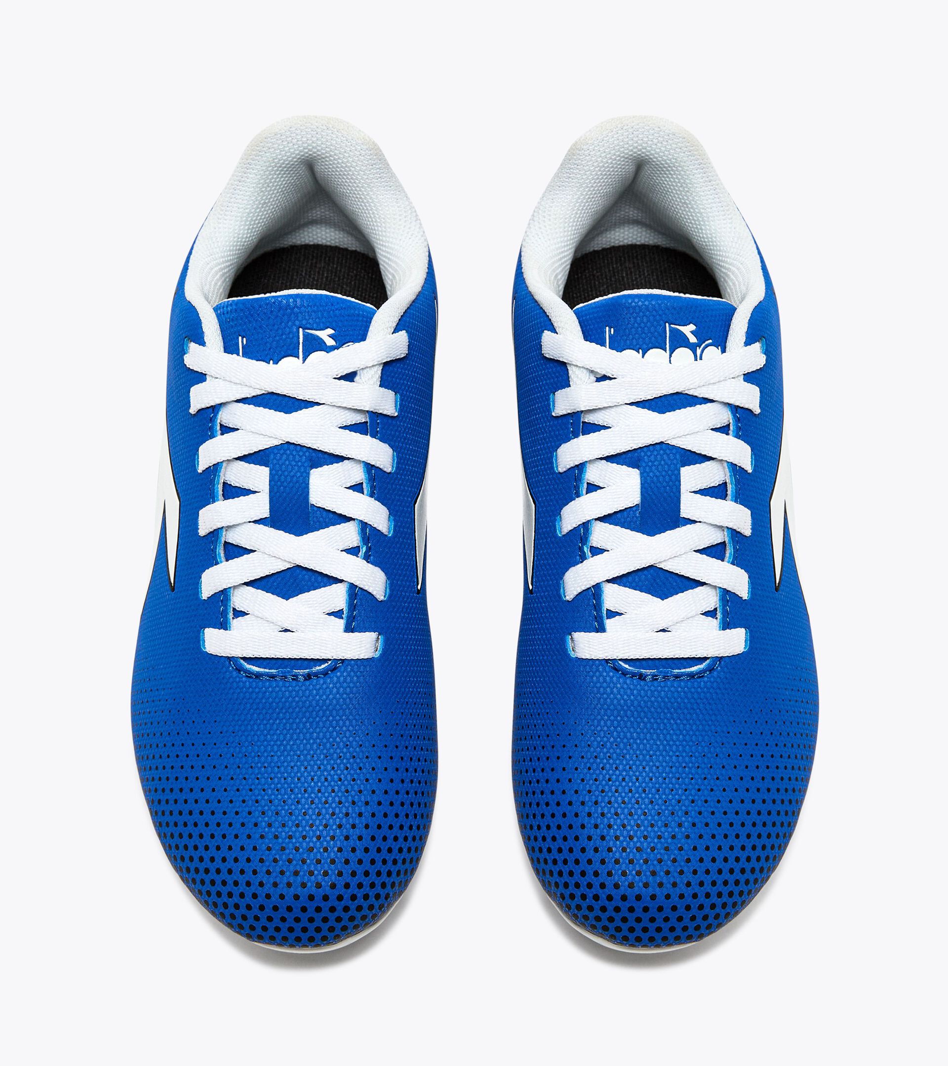 Calcio boots for hard ground - Junior PICHICHI 7 MD JR ROYAL BLUE/WHITE/BLACK - Diadora