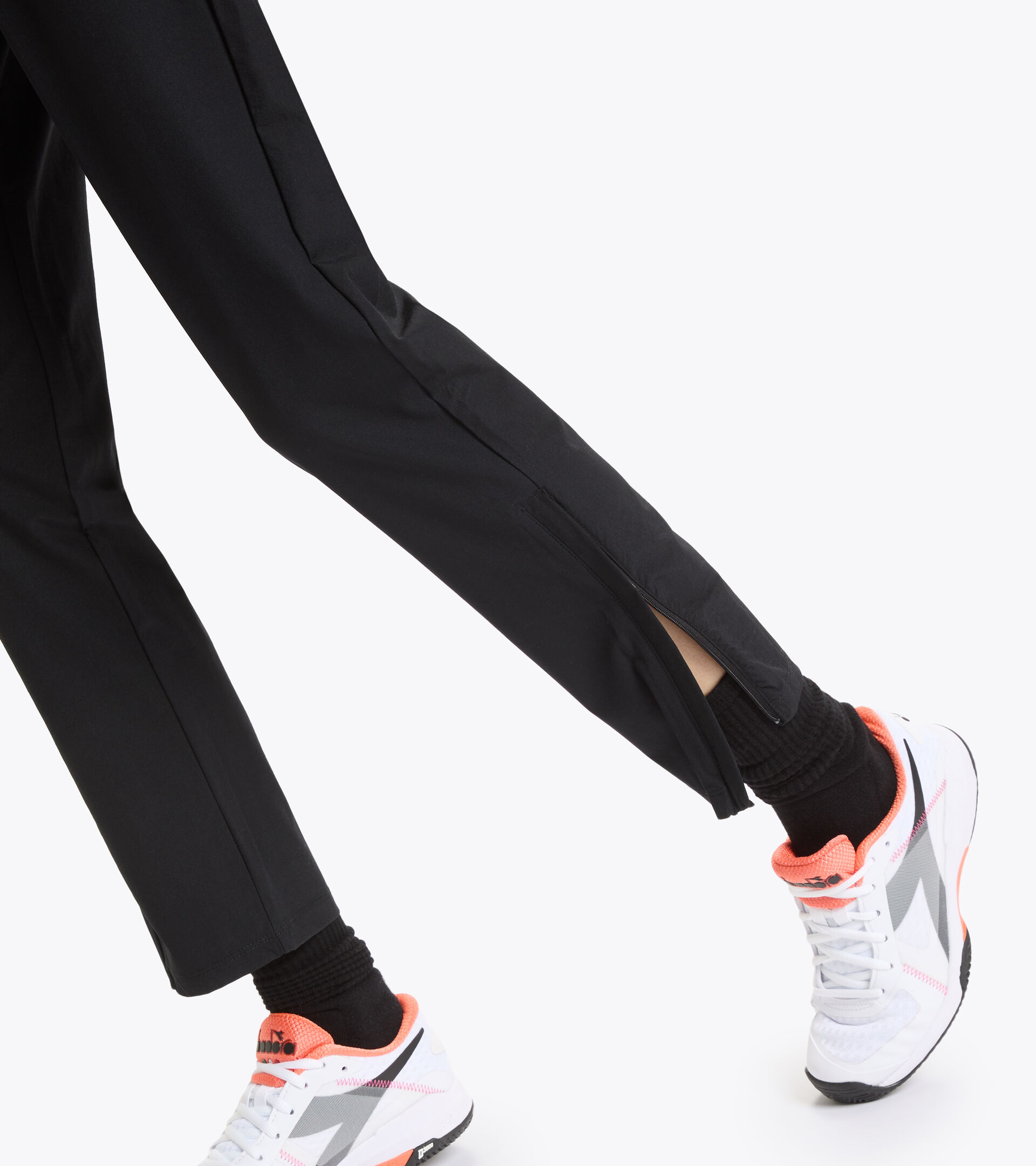 Pantalones de tenis - Mujer L. PANTS NEGRO - Diadora