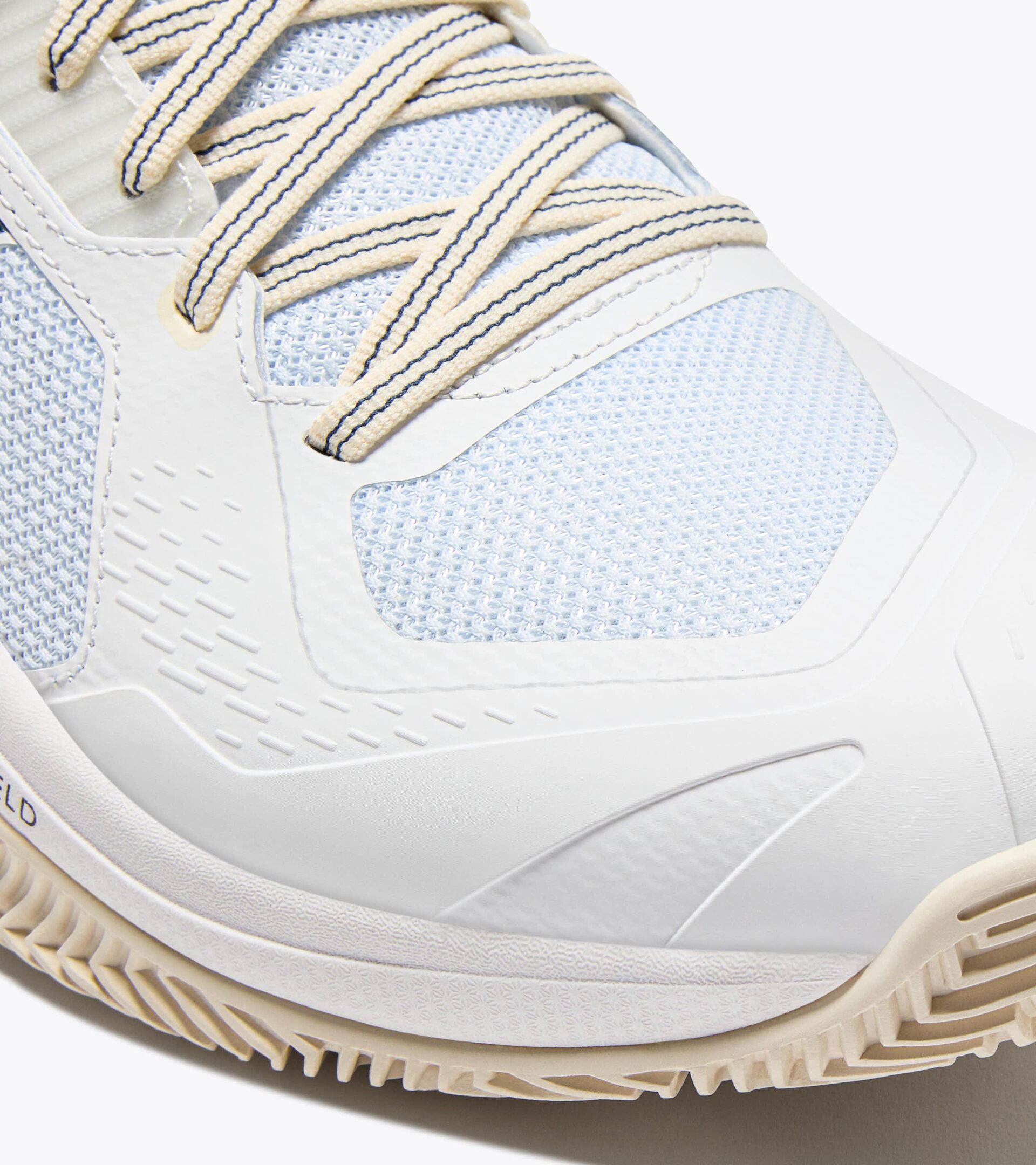 Tennis shoe for clay courts - Protection and cushioning - Men&rsquo;s BLUSHIELD TORNEO 3 CLAY WHT/ENSIGN BLUE/WHISPER WHT - Diadora