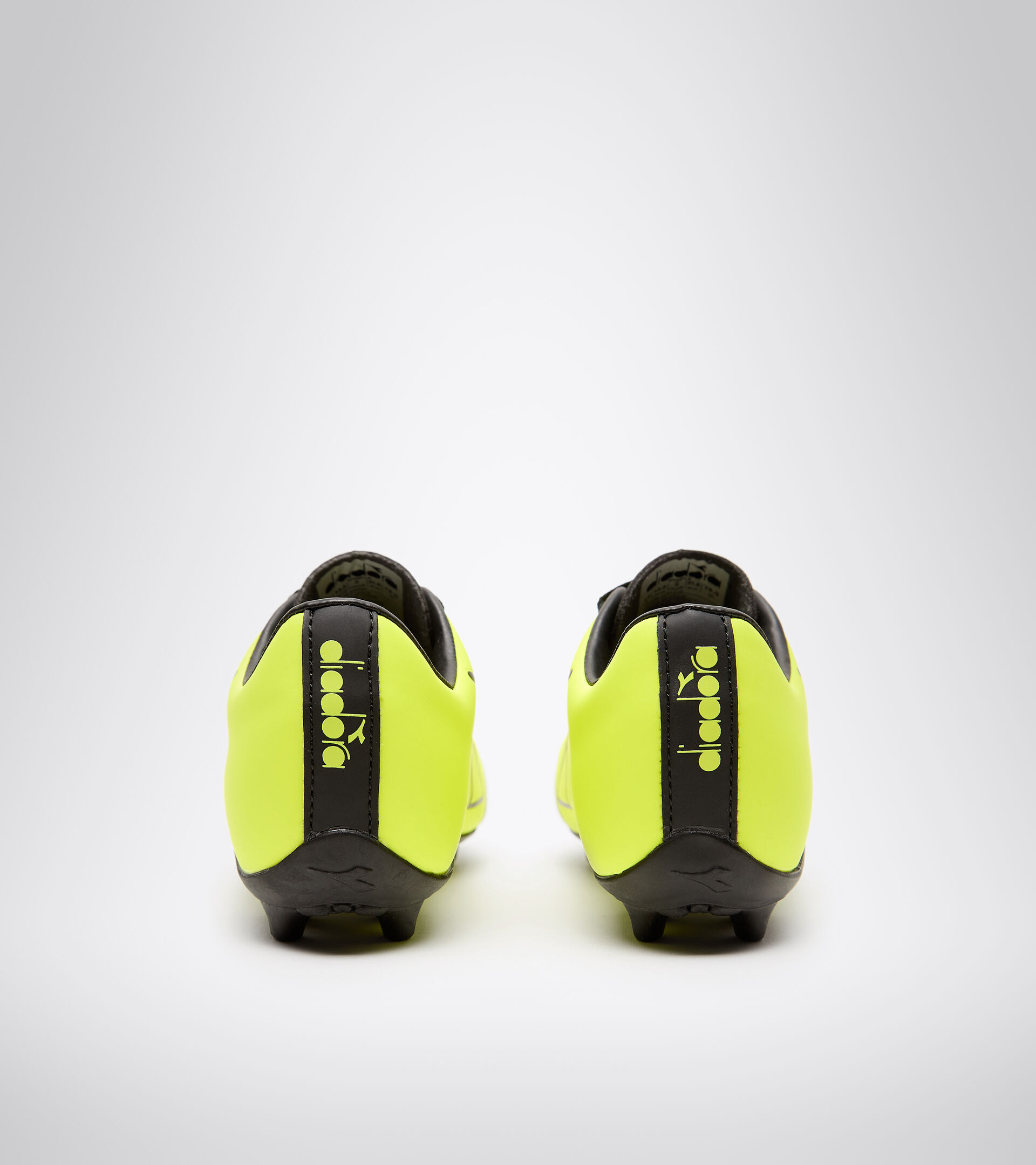 Firm ground football boots - Kids PICHICHI 4 MD JR FL YELLOW DD/BLACK - Diadora
