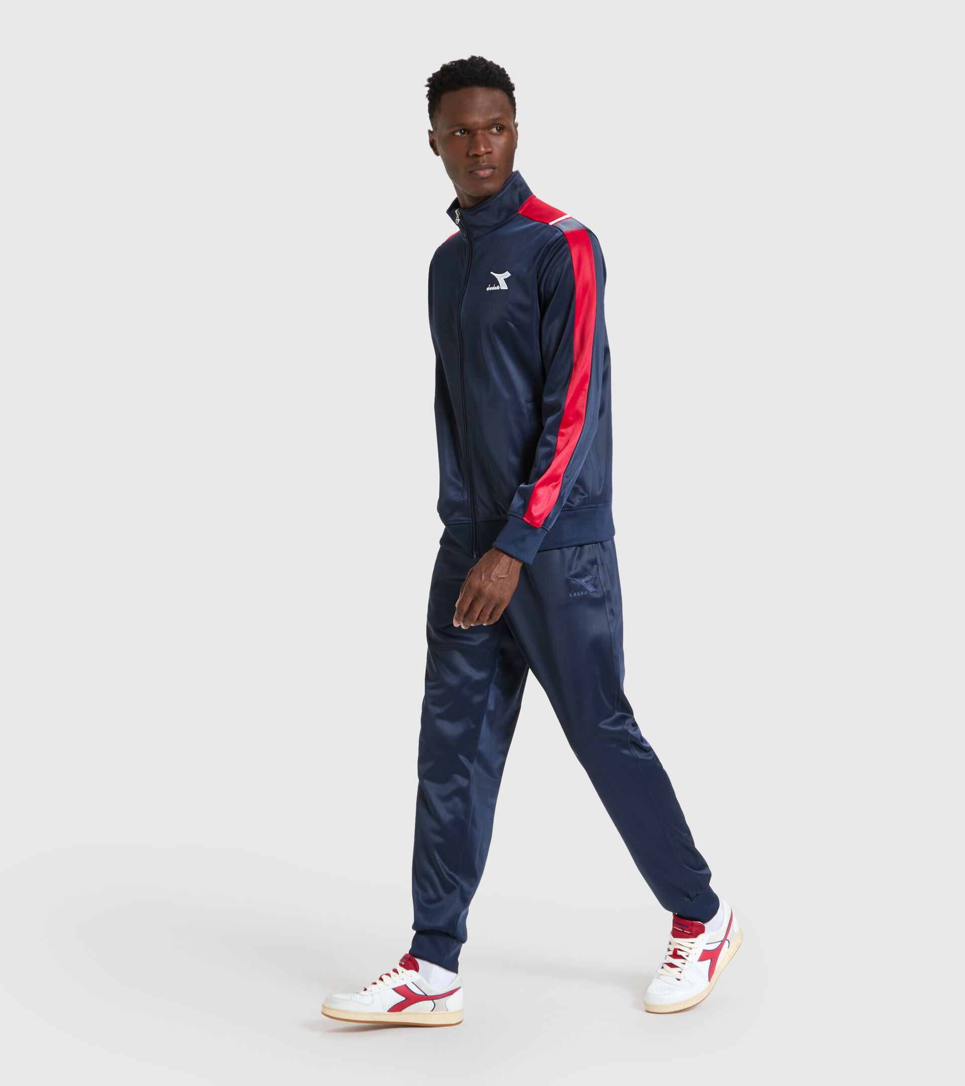 Tracksuit - Men TRACKSUIT FZ CHROMIA BLUE CORSAIR - Diadora