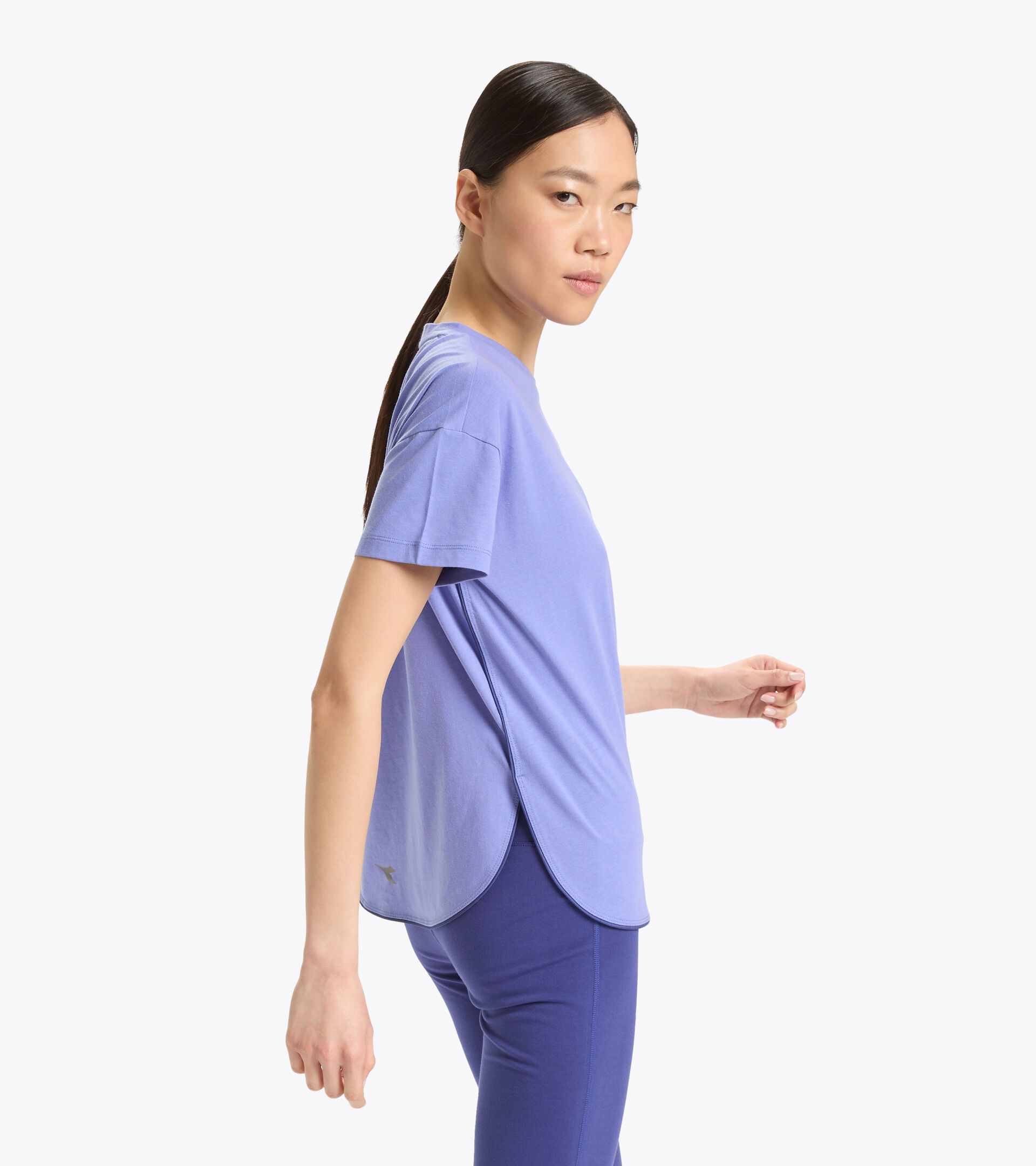 Running vest top - Women  L. SS T-SHIRT PLUS BE ONE W VIOLET - Diadora