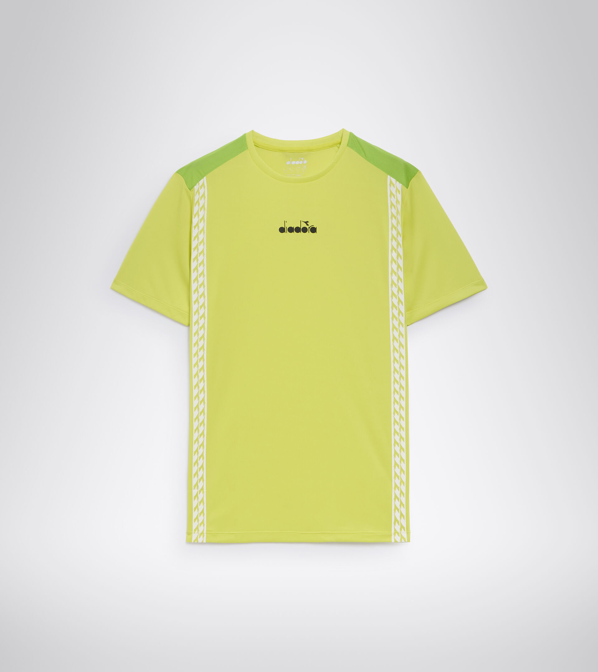 Tennis T-shirt - Men SS T-SHIRT CHALLENGE GREEN SPRING - Diadora