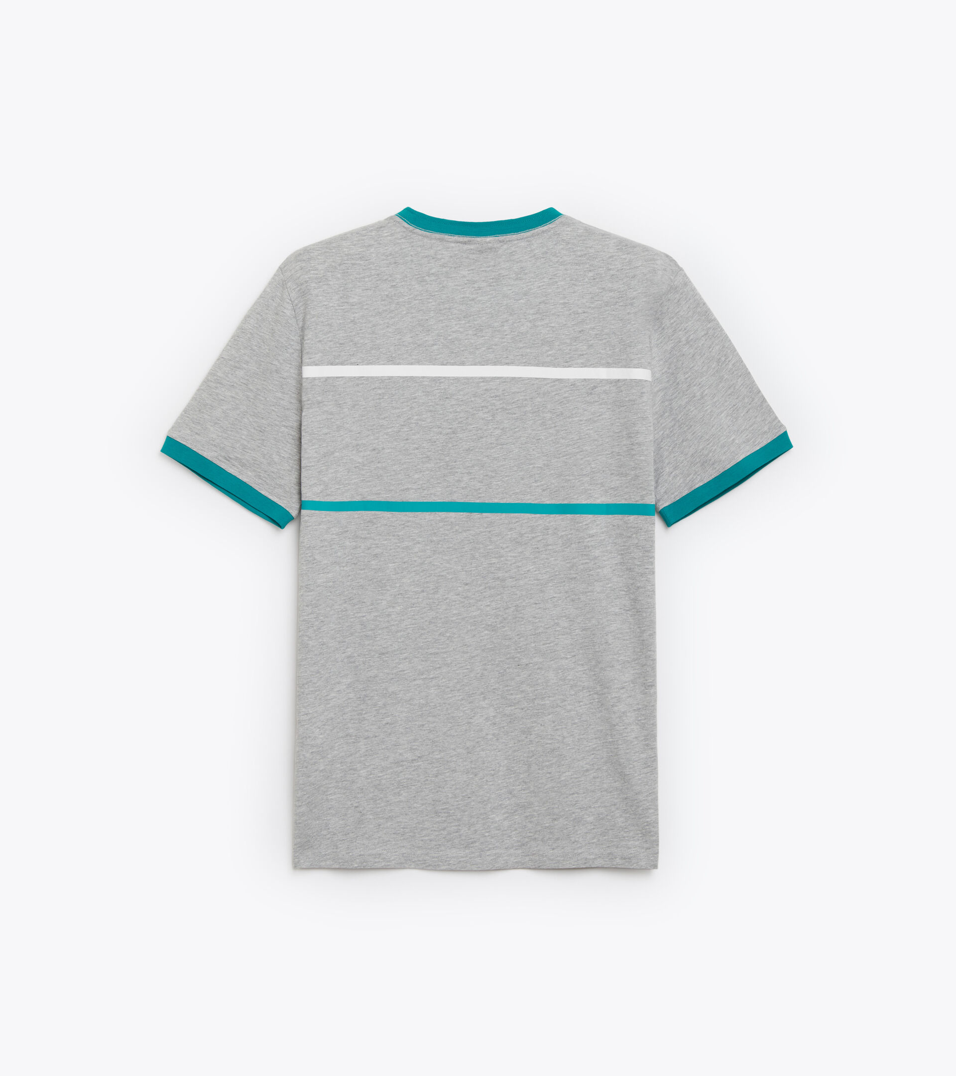 Camiseta de algodón - Hombre T-SHIRT SS SLAM GRIS CLARO MEDIO MEZCLA - Diadora