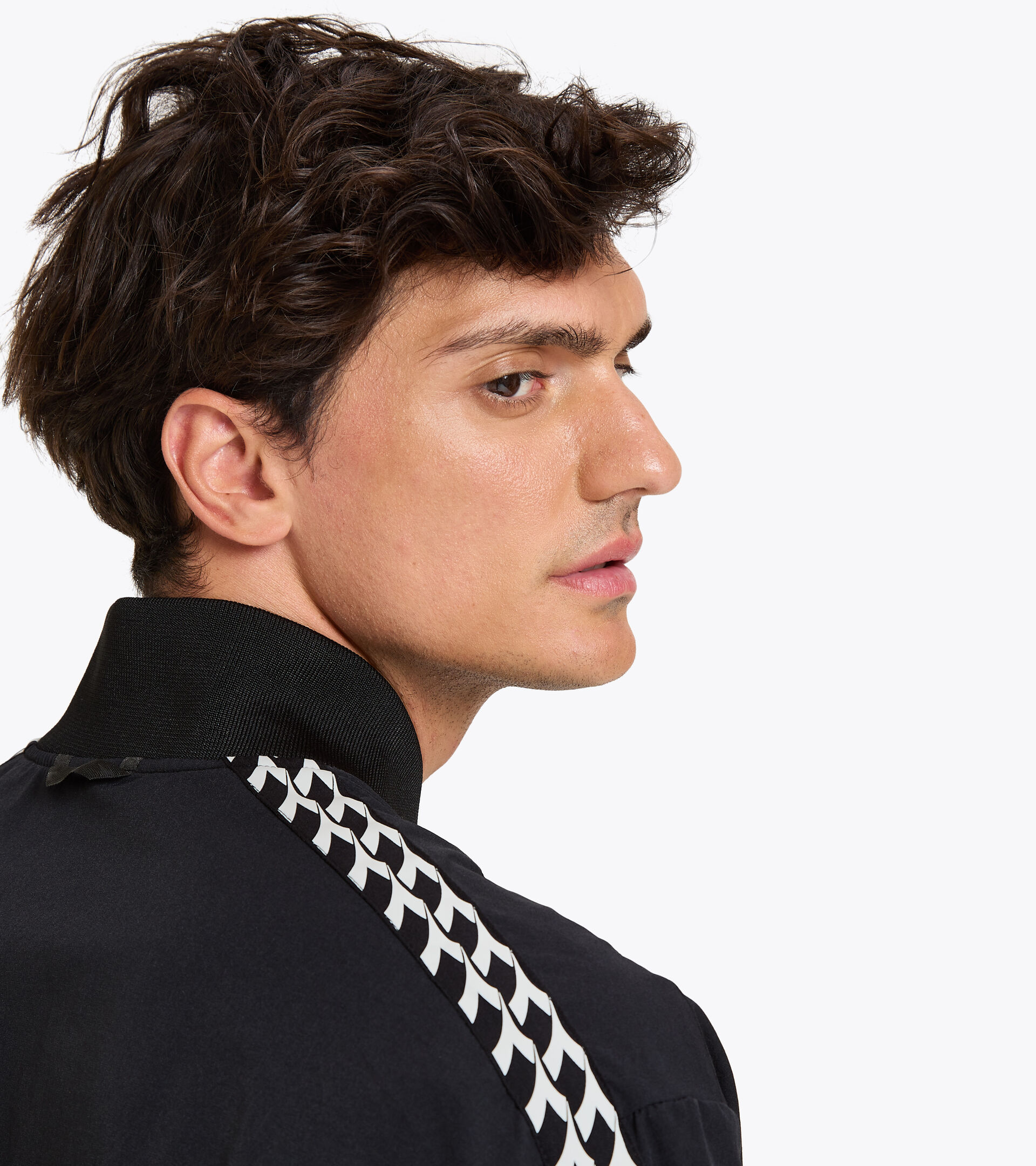 Giacca da tennis - Uomo FZ JACKET CHALLENGE NERO - Diadora