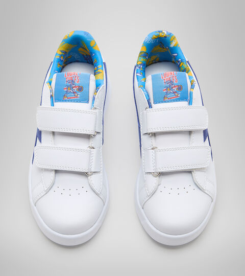 GAME P BUGS BUNNY PS, WHITE/NAVY Sports shoes - Kids 4-8 years GAME P BUGS BUNNY PS WHITE/NAVY - Diadora
