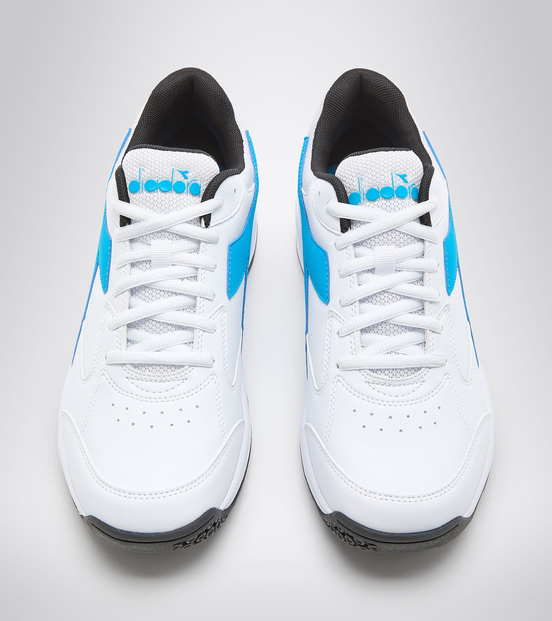 Tennis shoes - Men VOLEE 5 WHITE/BLUE JEWEL/BLACK - Diadora