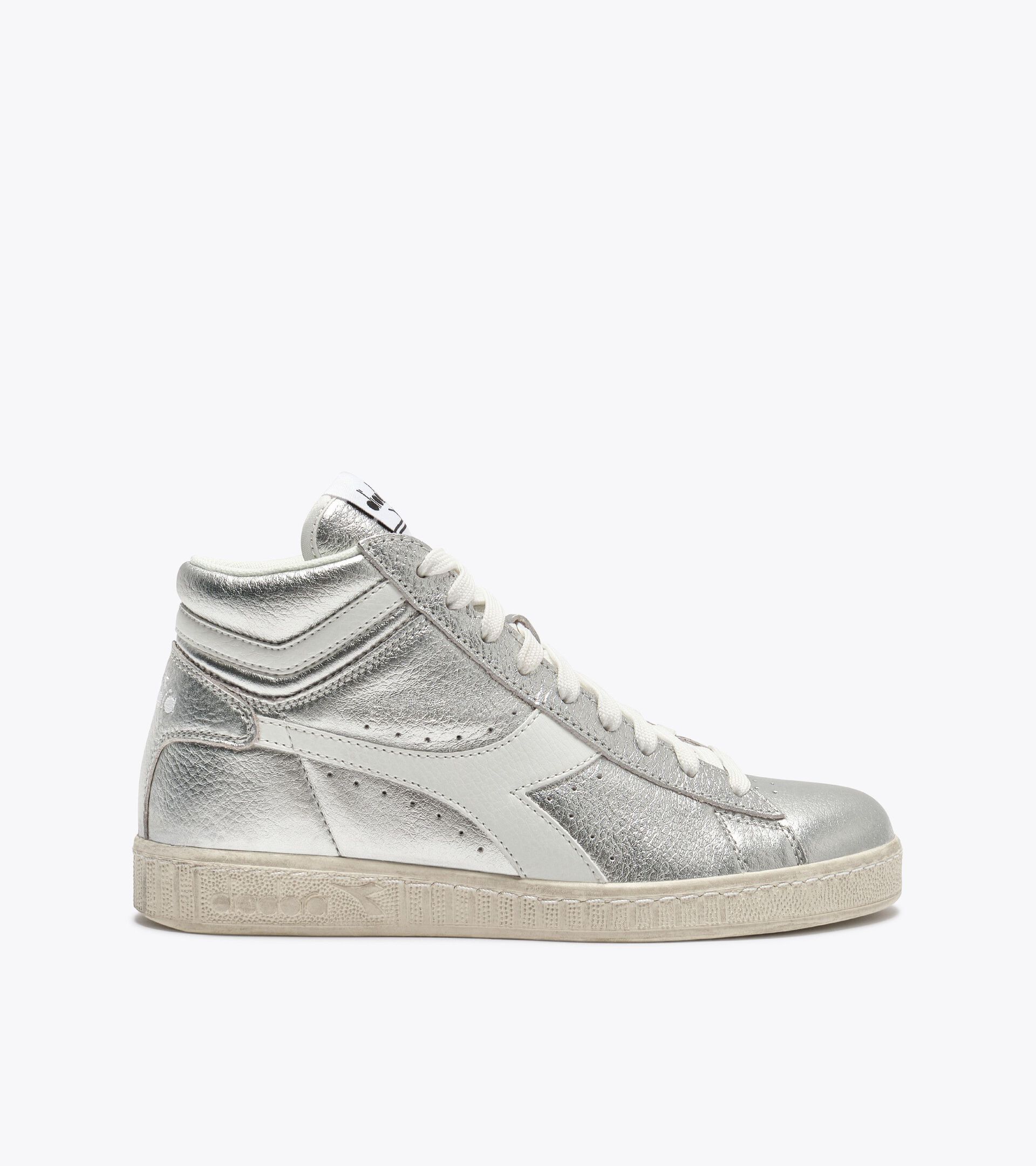 Retro-tennis sneaker - Women&rsquo;s GAME HIGH AURA WN SILVER - Diadora