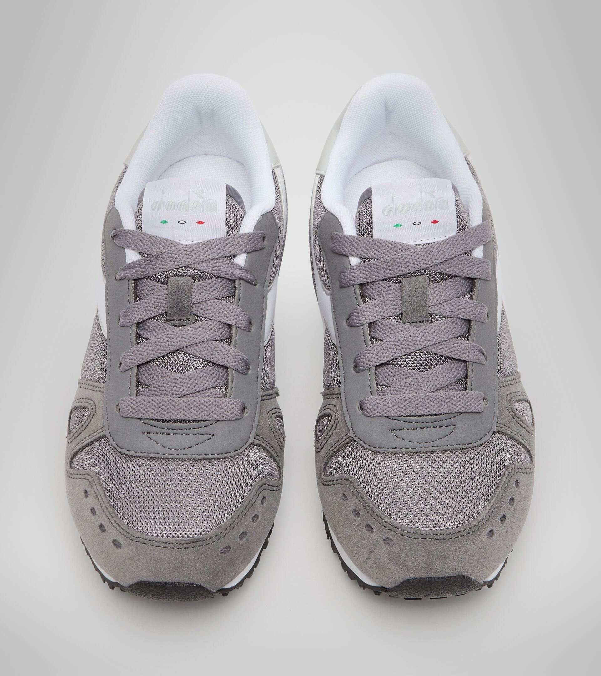 Sports shoes - Youth 8-16 years SIMPLE RUN GS STEEL GRAY - Diadora