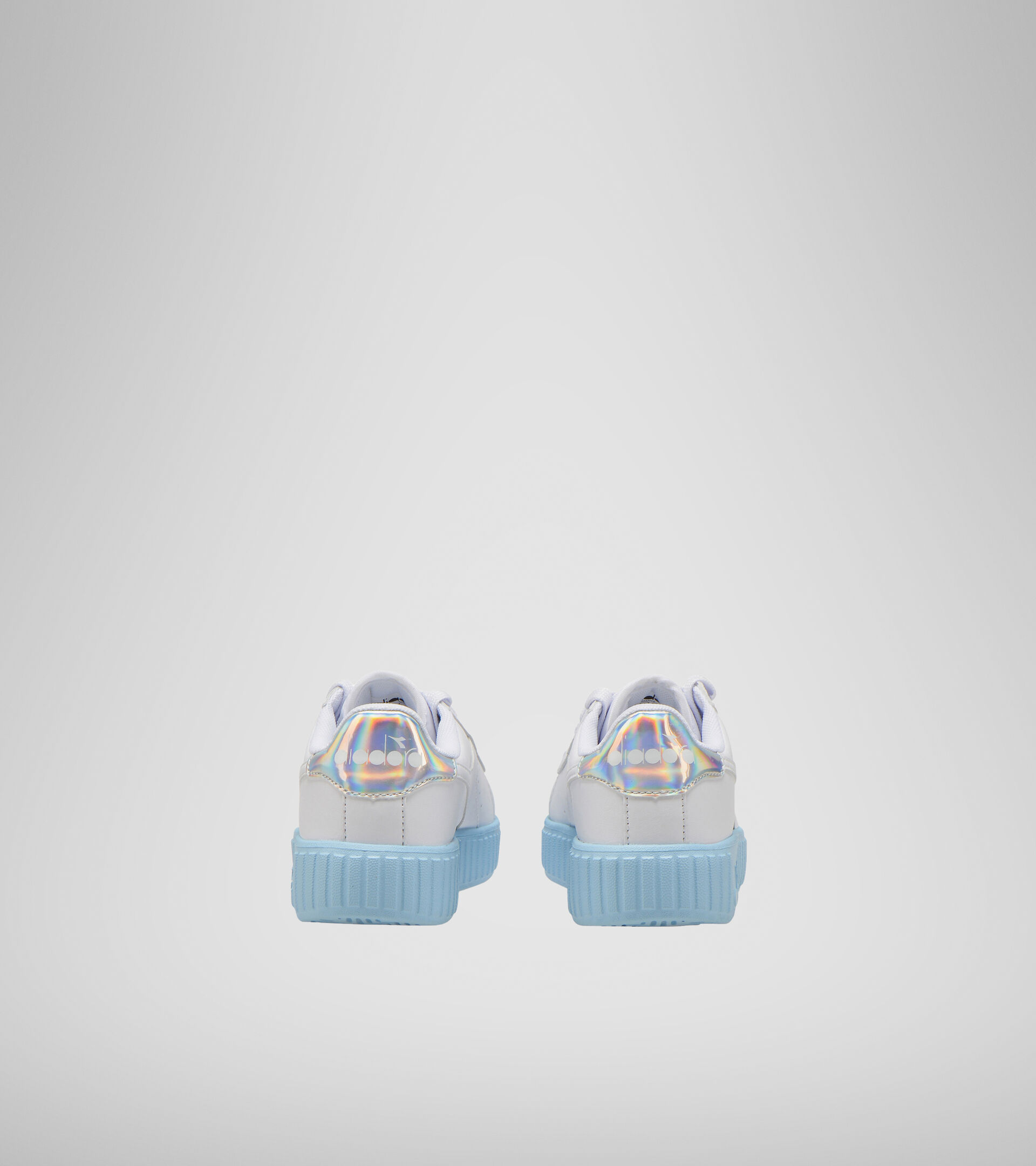 Sports shoes - Kids 4-8 years GAME STEP PS WHITE /SKY-BLUE - Diadora
