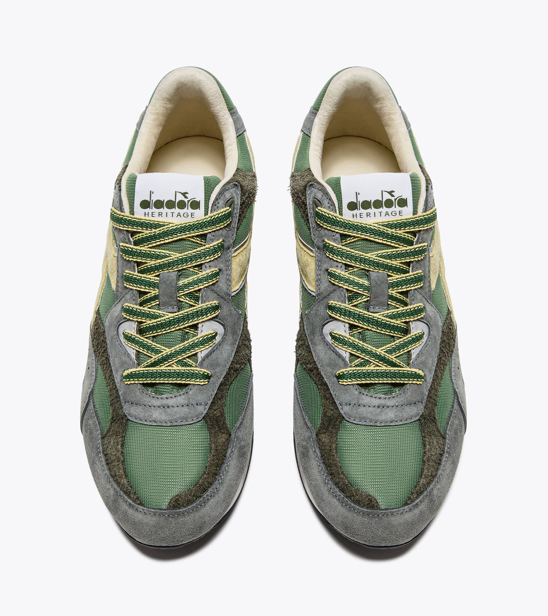 Low-profile Heritage sneaker - All-gender EQUIPE REVENGE USED GOLF CLUB GREEN - Diadora